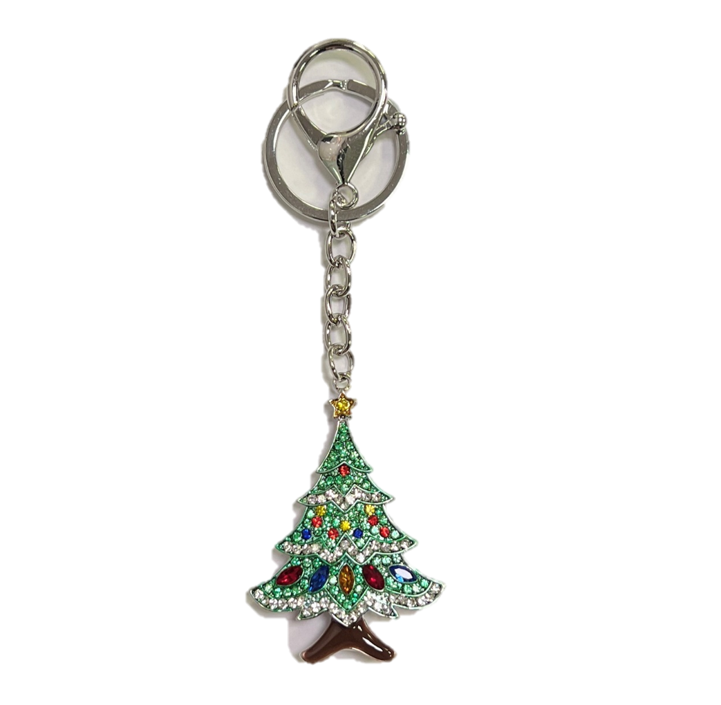 Christmas Tree Keyring