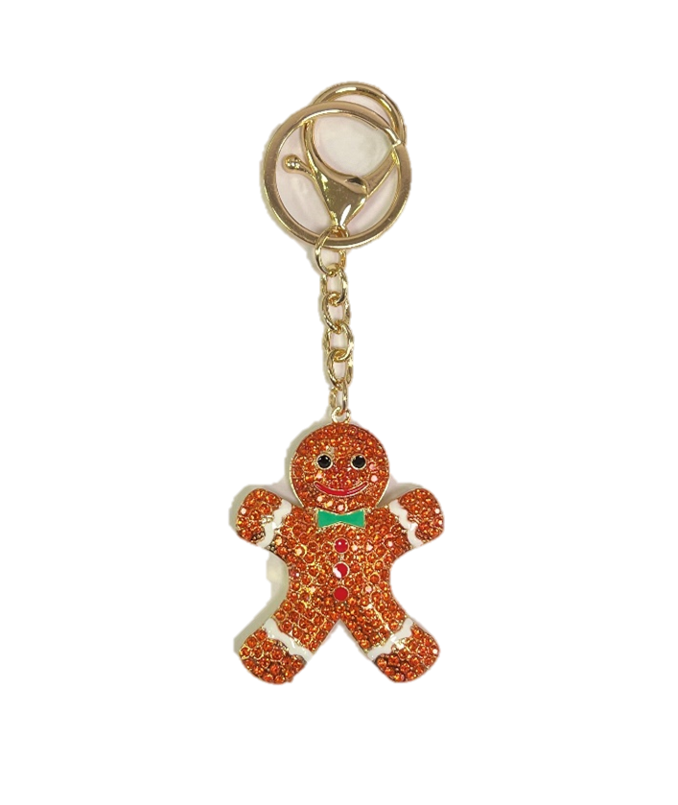 Gingerbread Man Keyring