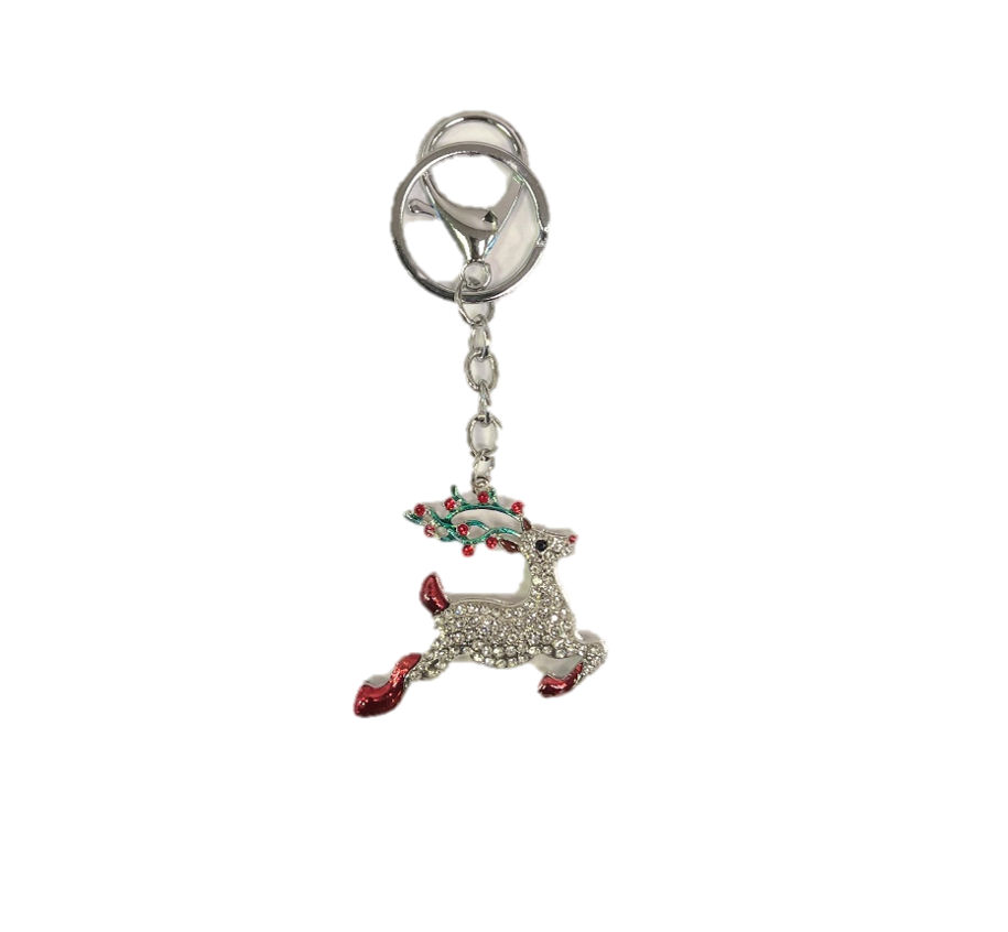 Christmas Reindeer Keyring