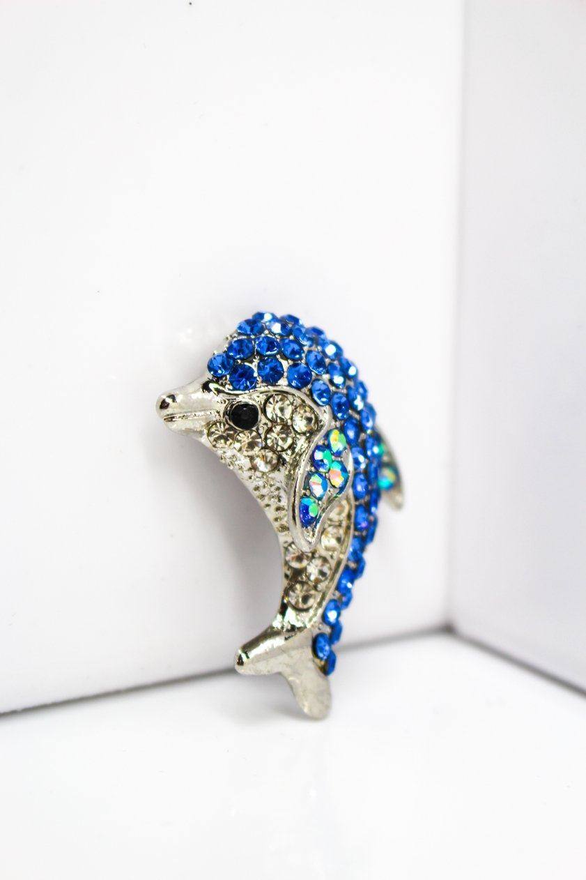 Dolphin Magnet Crystal - Jungle Jewels