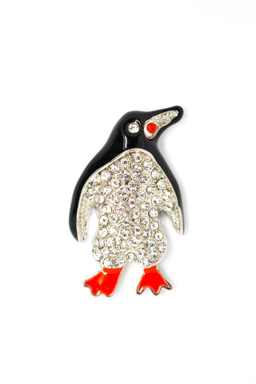 Penguin Magnet Orange Feet