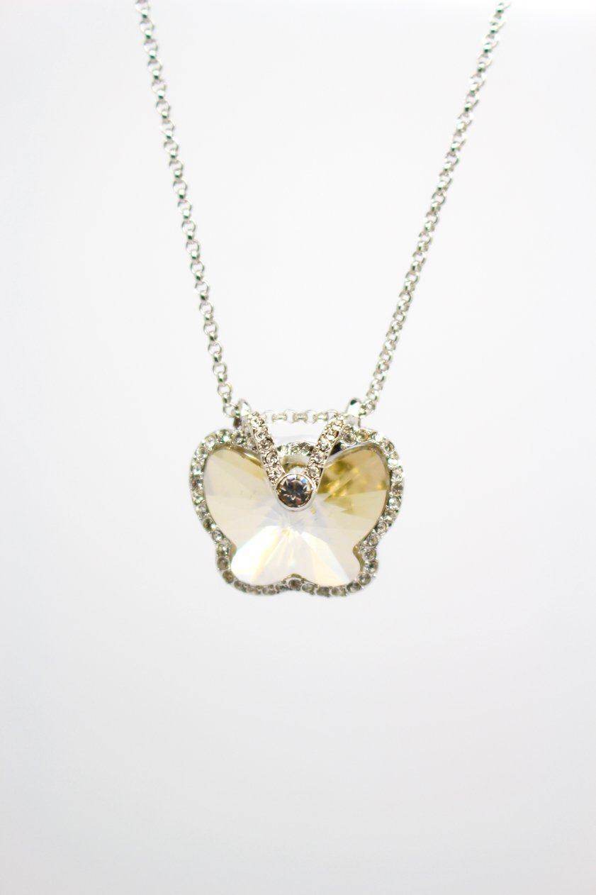 Cased Butterfly Pendant - Jungle Jewels