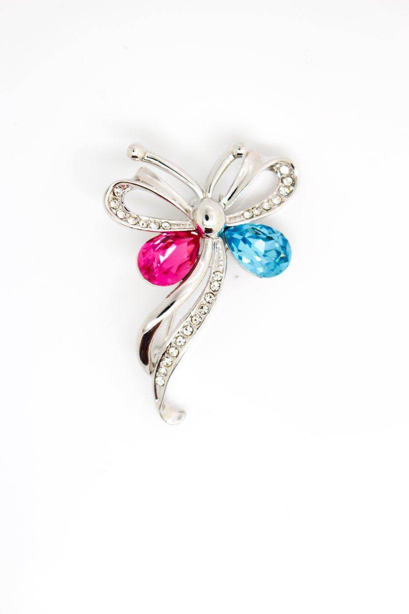 Butterfly Trail Brooch - Jungle Jewels