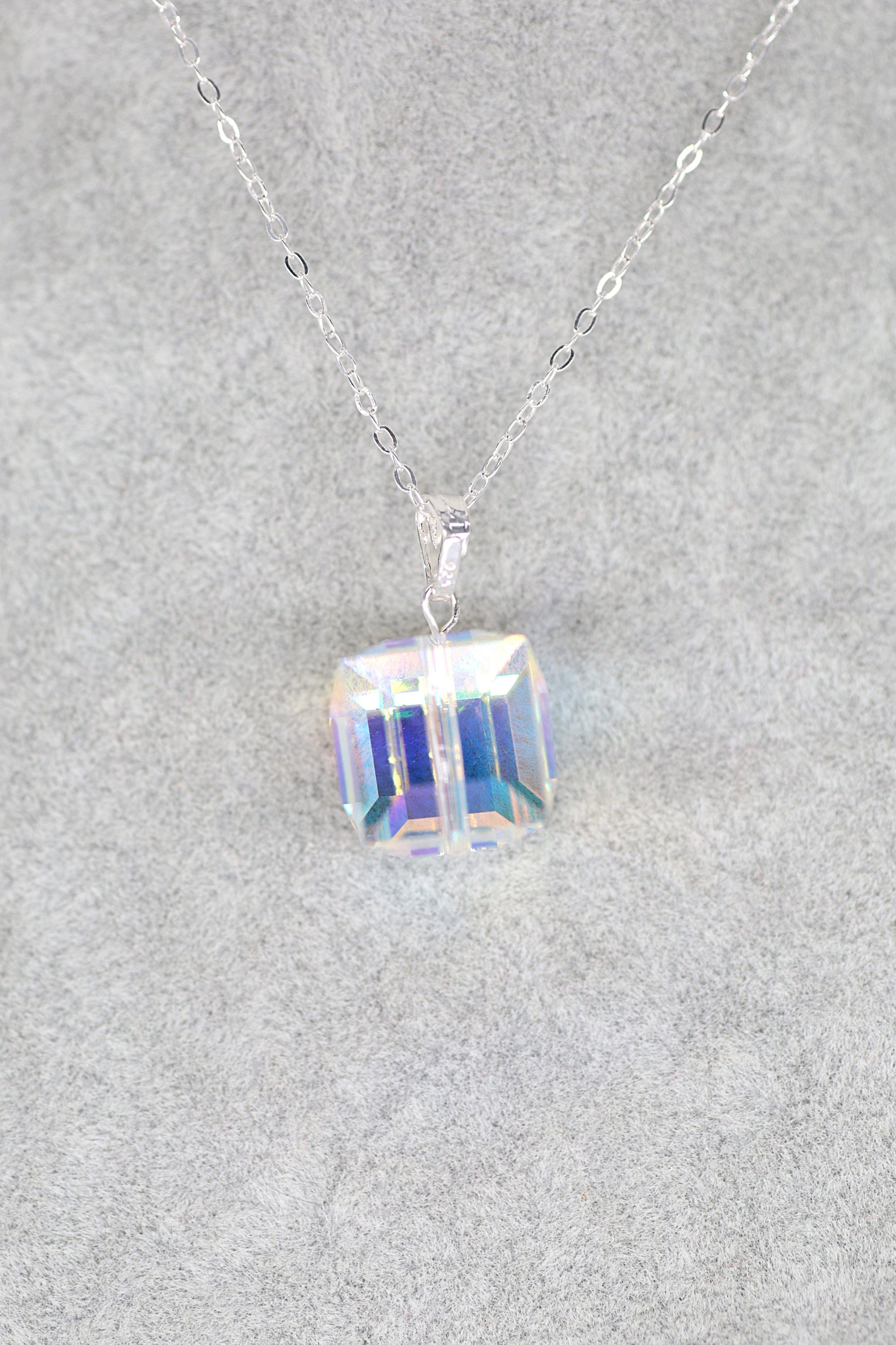 Cube Pendant - Jungle Jewels