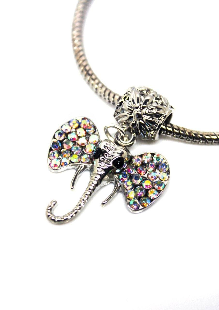 Elephant Head - Charm Bracelet - Jungle Jewels