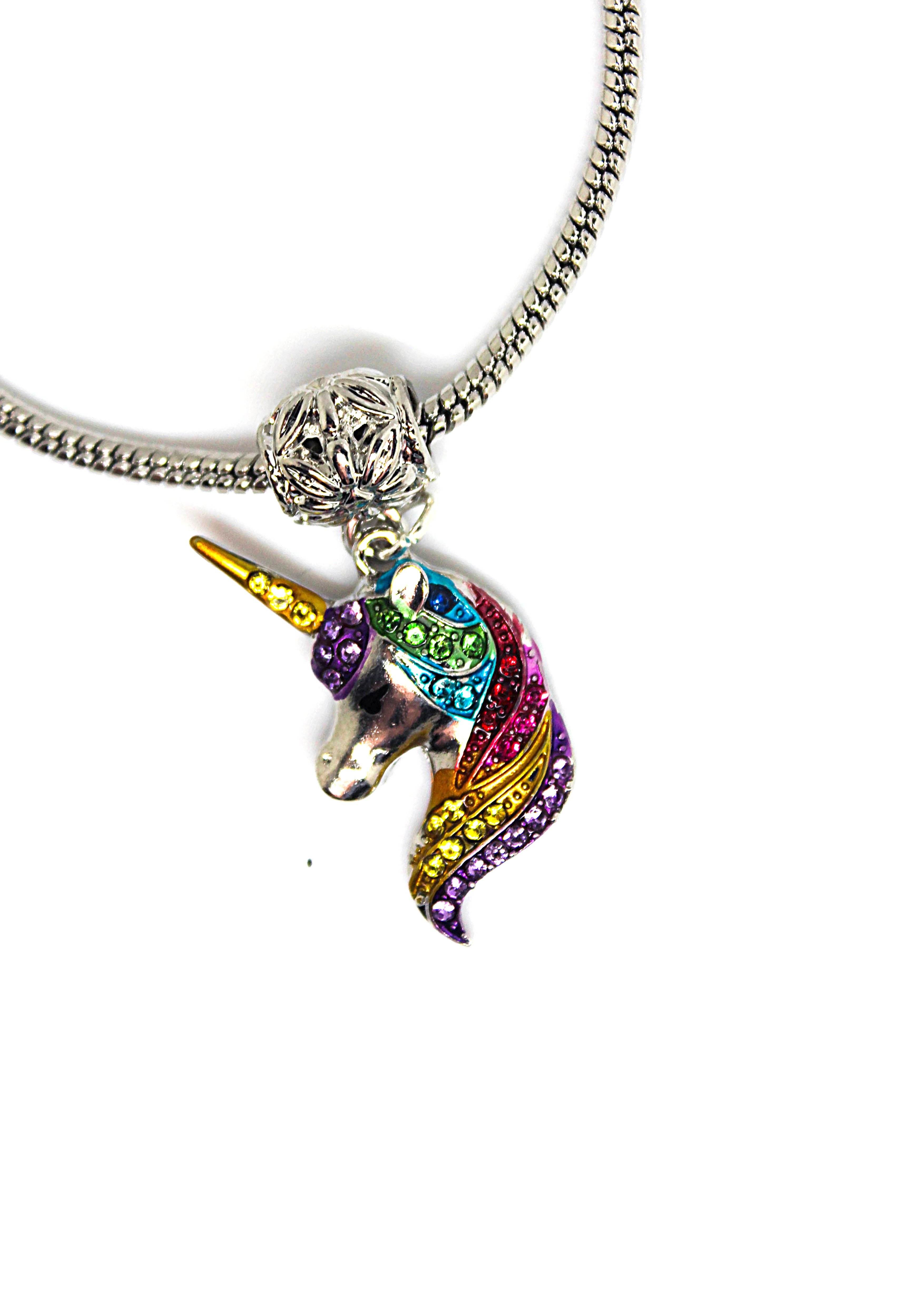 Unicorn Head - Charm Bracelet - Jungle Jewels