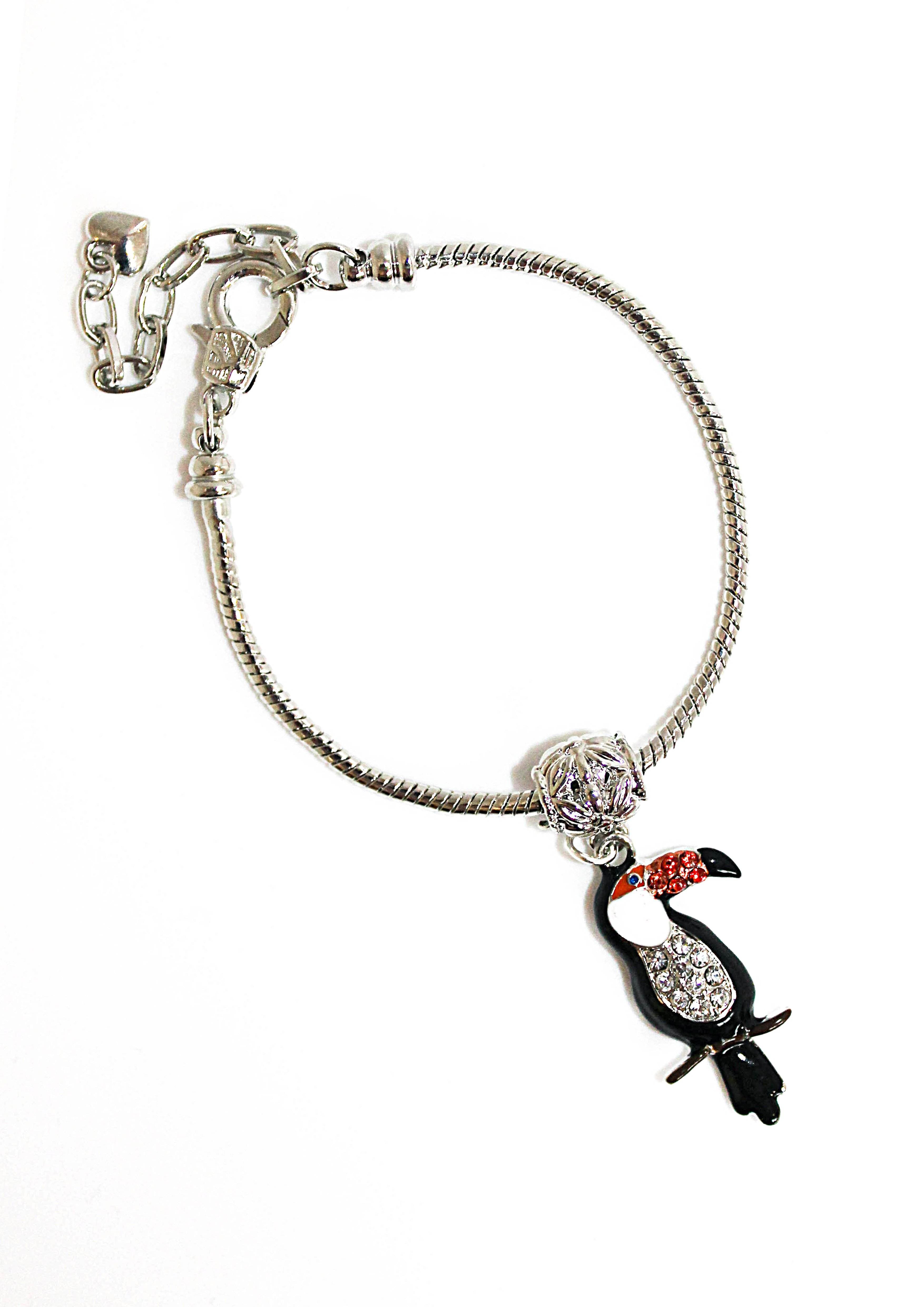 Toucan - Charm Bracelet - Jungle Jewels