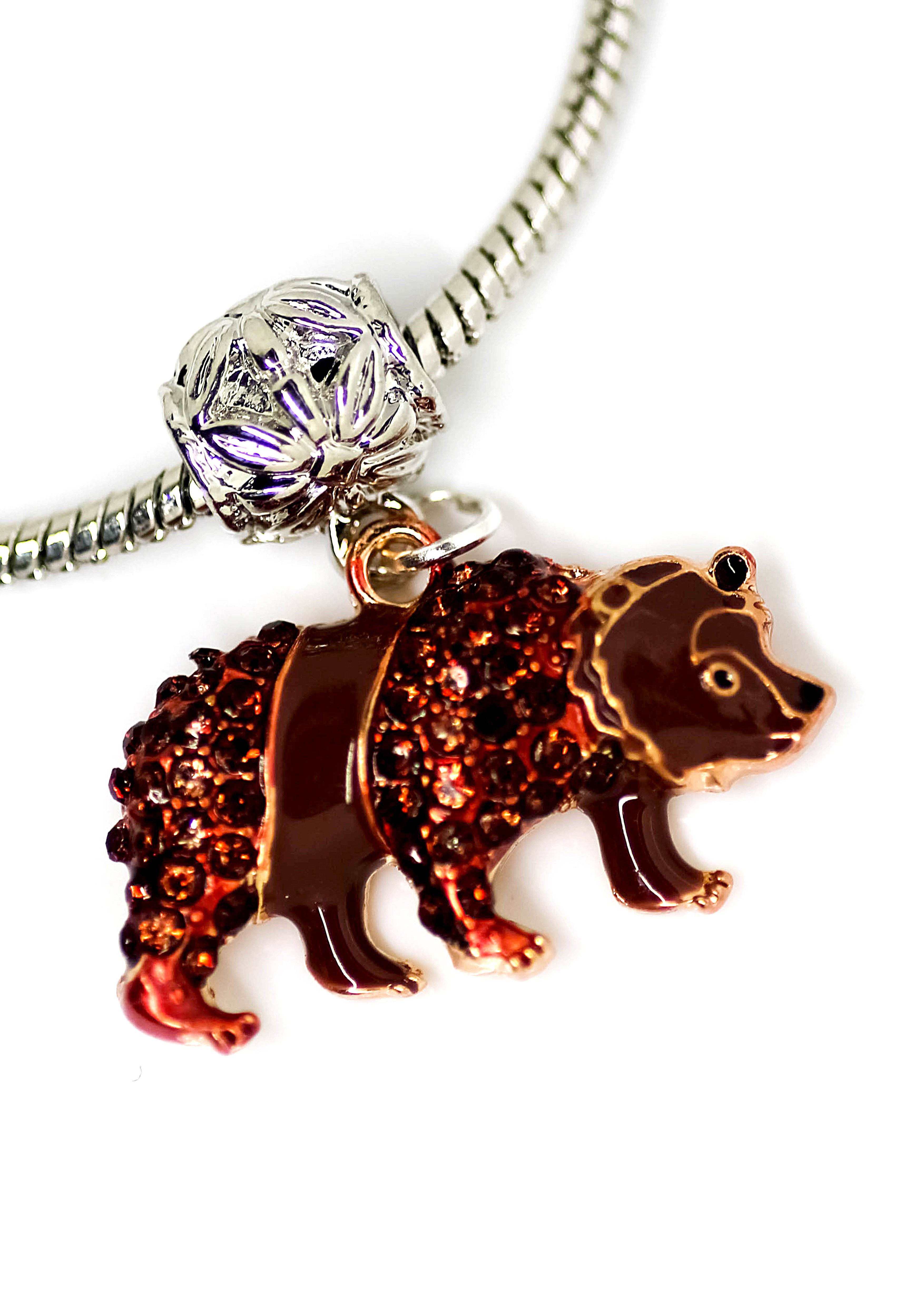 Bear Walking - Charm Bracelet - Jungle Jewels