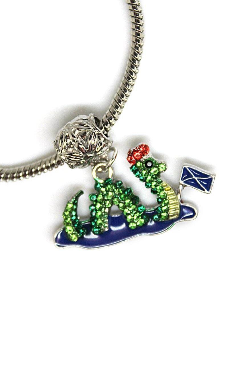 Nessie & Flag - Charm Bracelet - Jungle Jewels