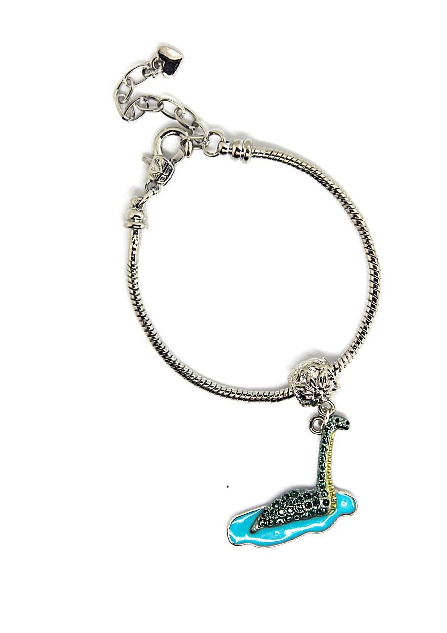 Lochness in Water - Charm Bracelet - Jungle Jewels