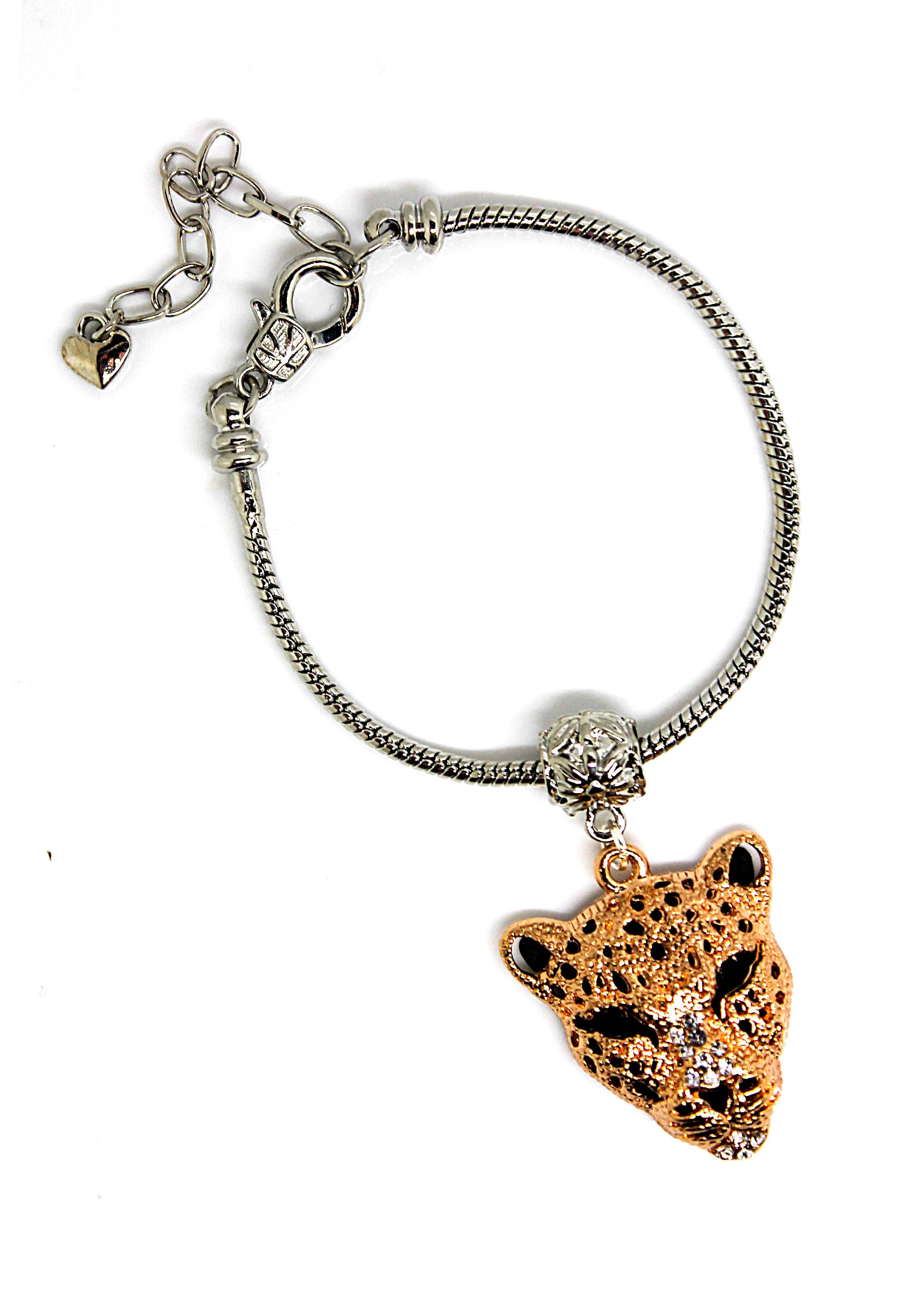 Leopard - Charm Bracelet - Jungle Jewels