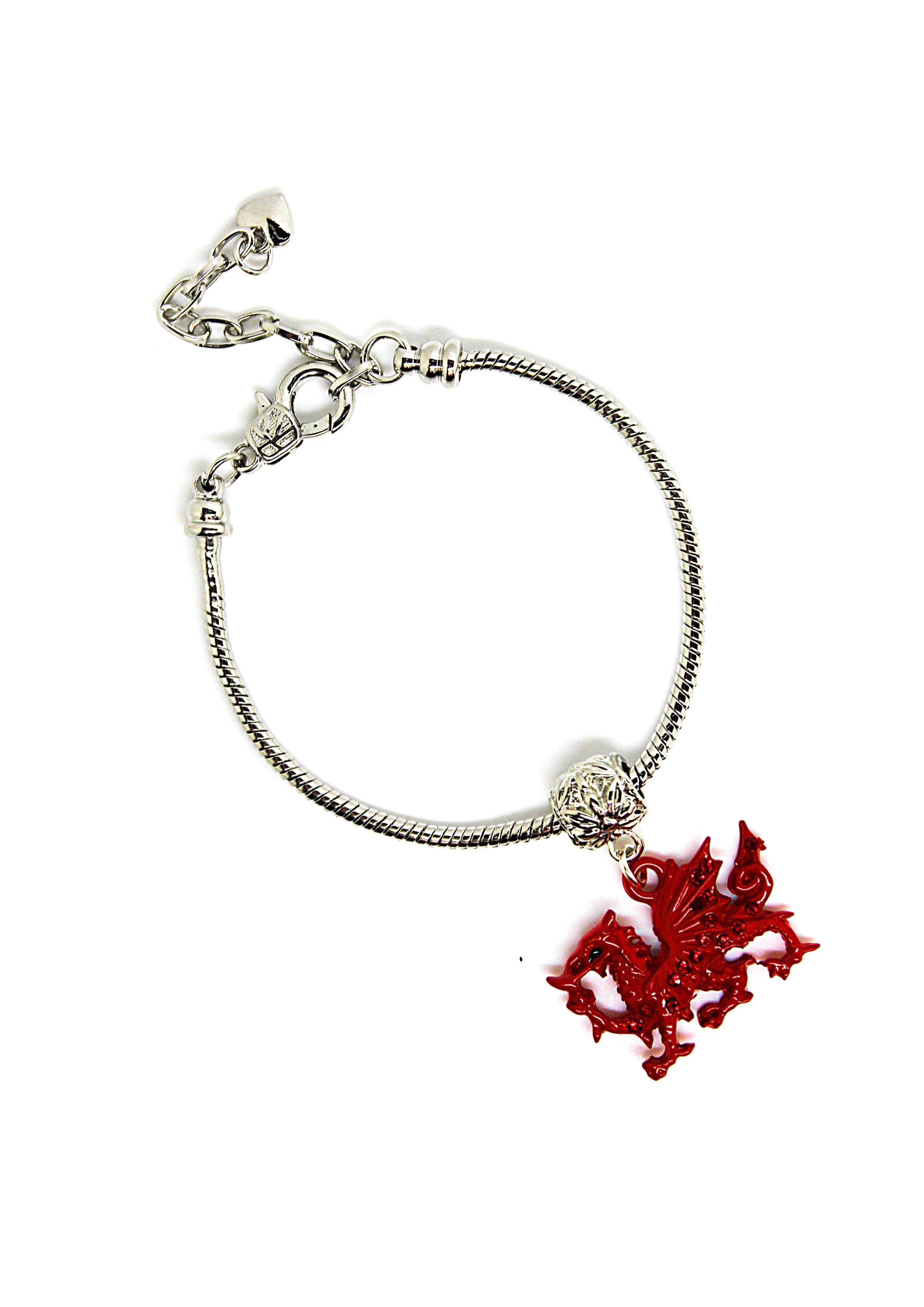 Dragon Red - Charm Bracelet - Jungle Jewels