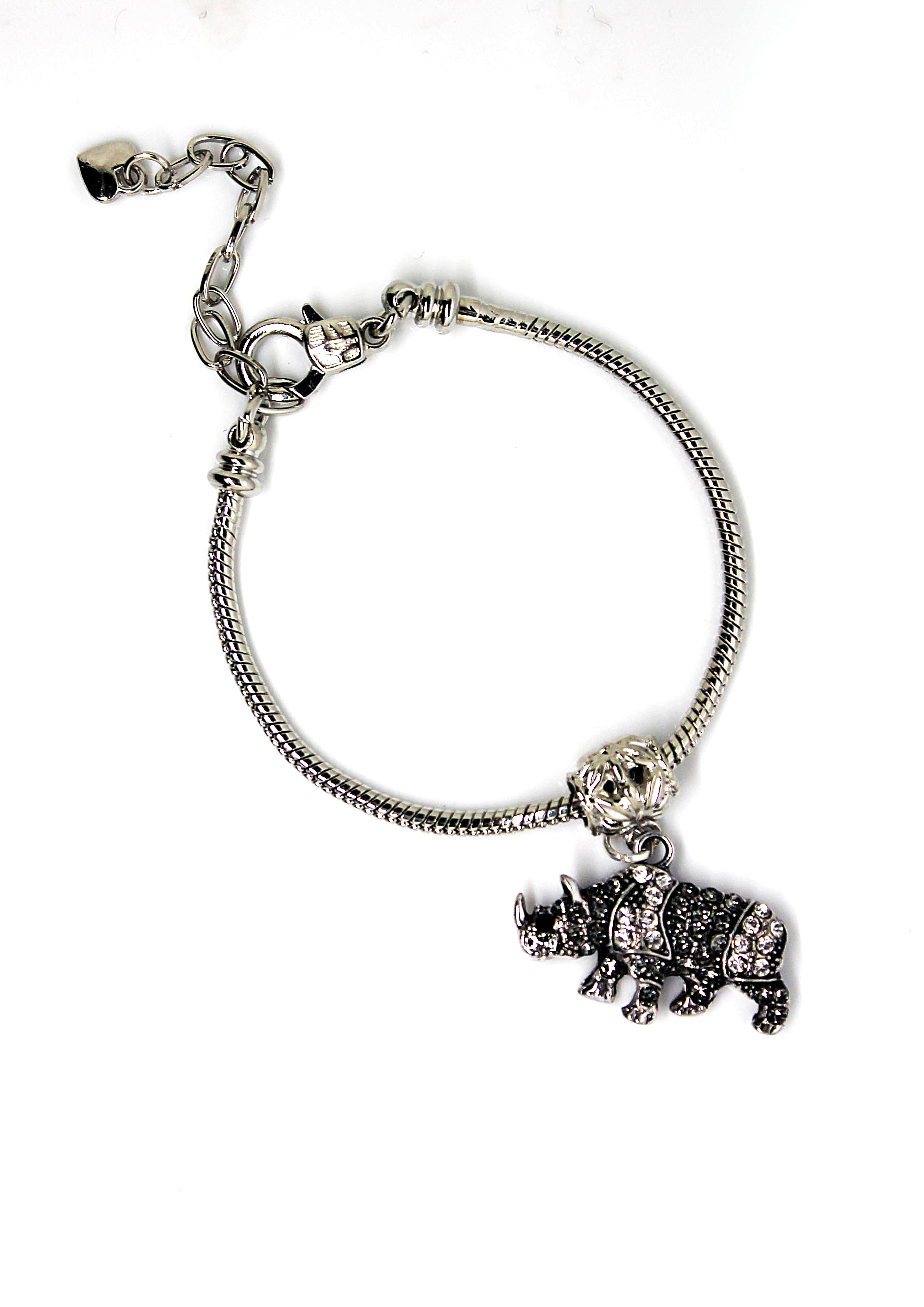 Rhino - Charm Bracelet