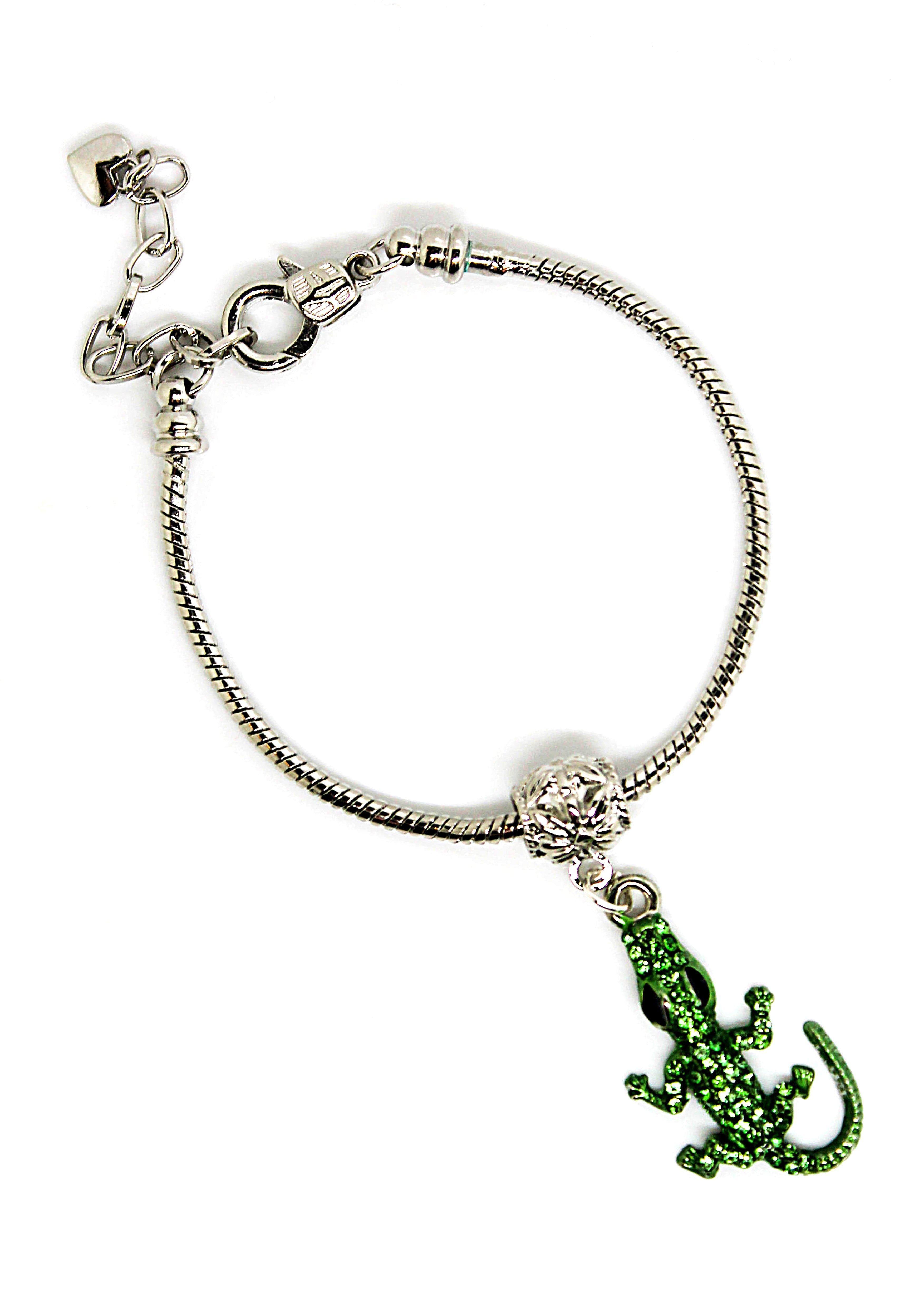 Crocodile - Charm Bracelet - Jungle Jewels