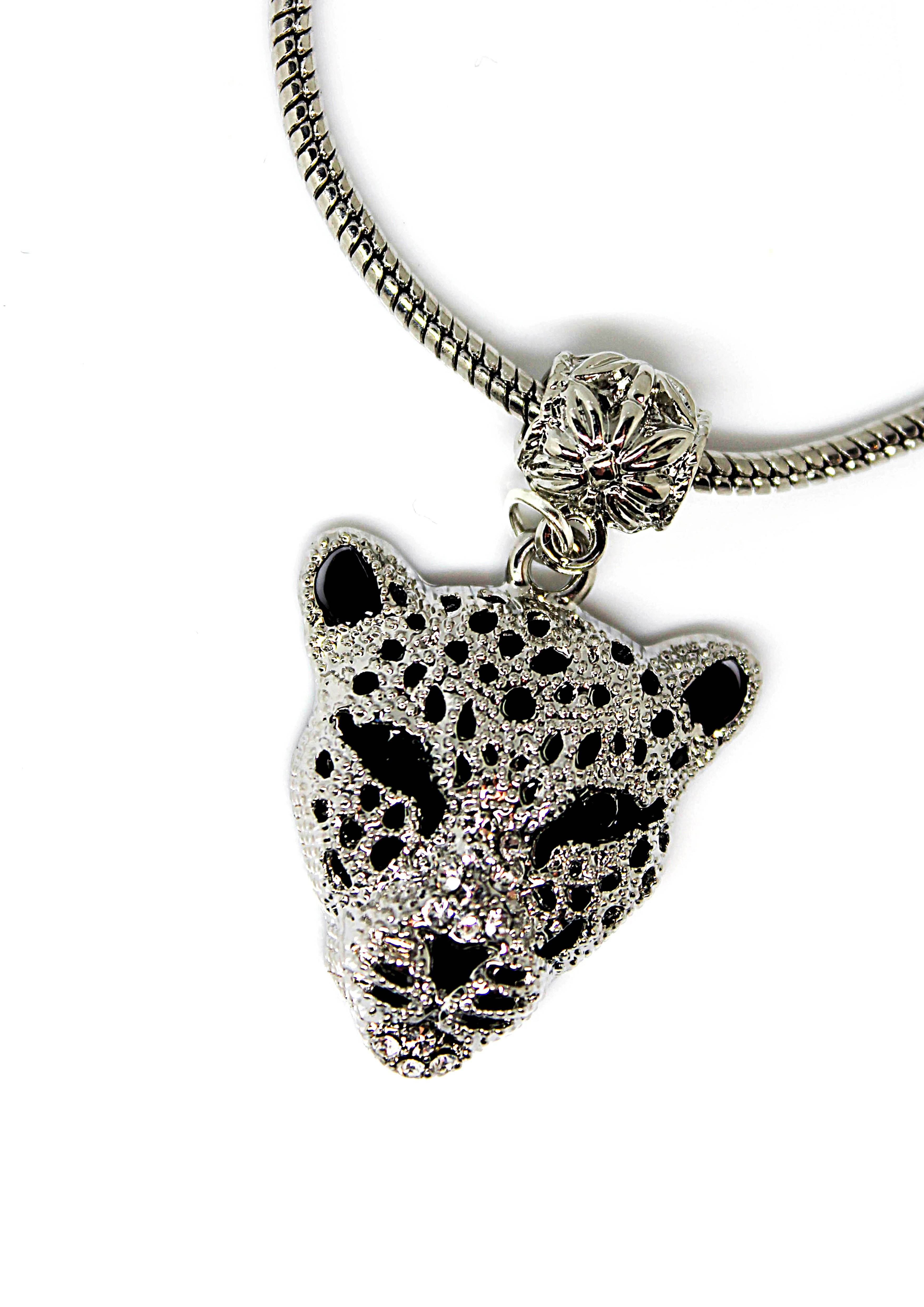 Snow Leopard - Charm Bracelet - Jungle Jewels