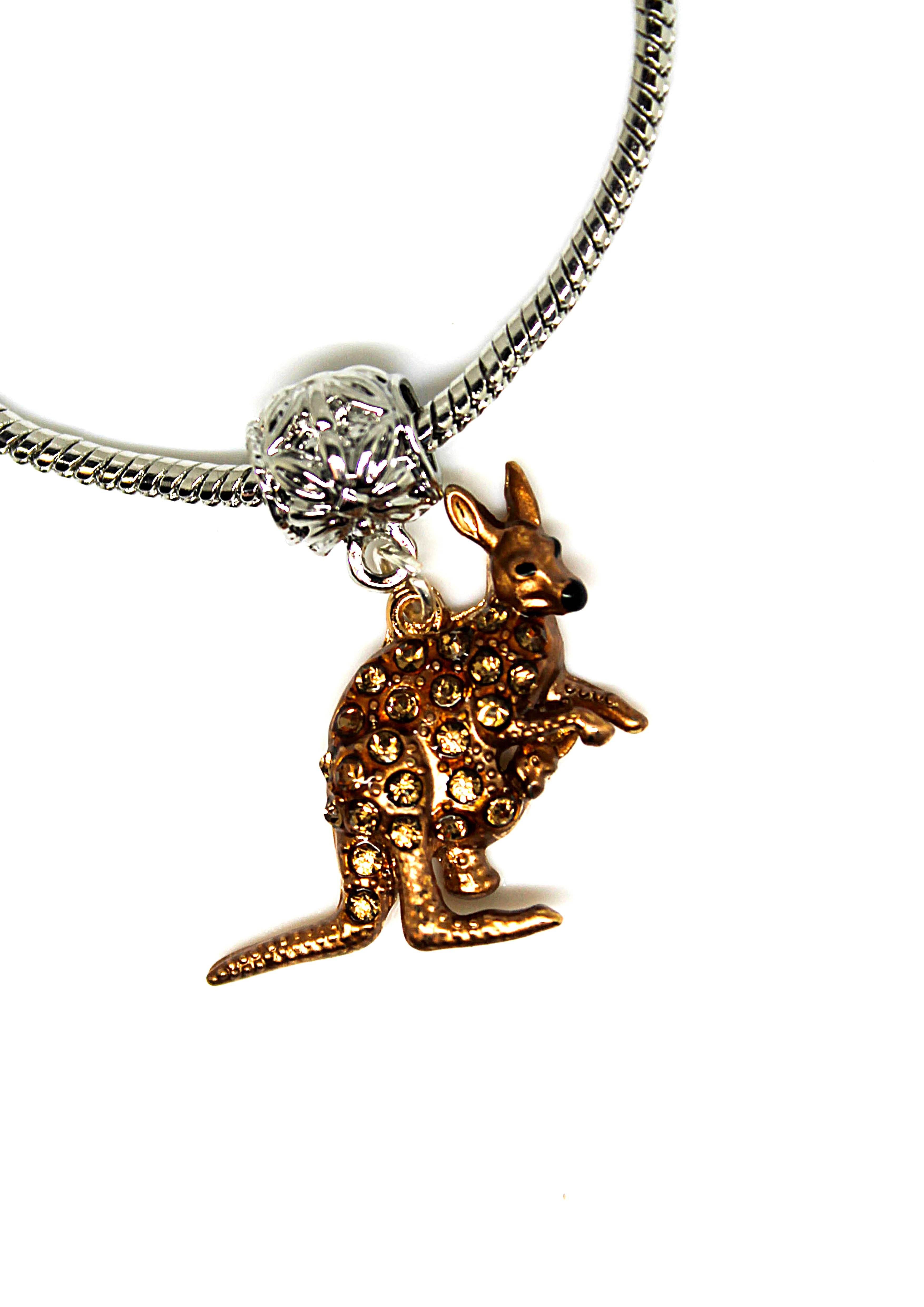 Kangaroo - Charm Bracelet - Jungle Jewels