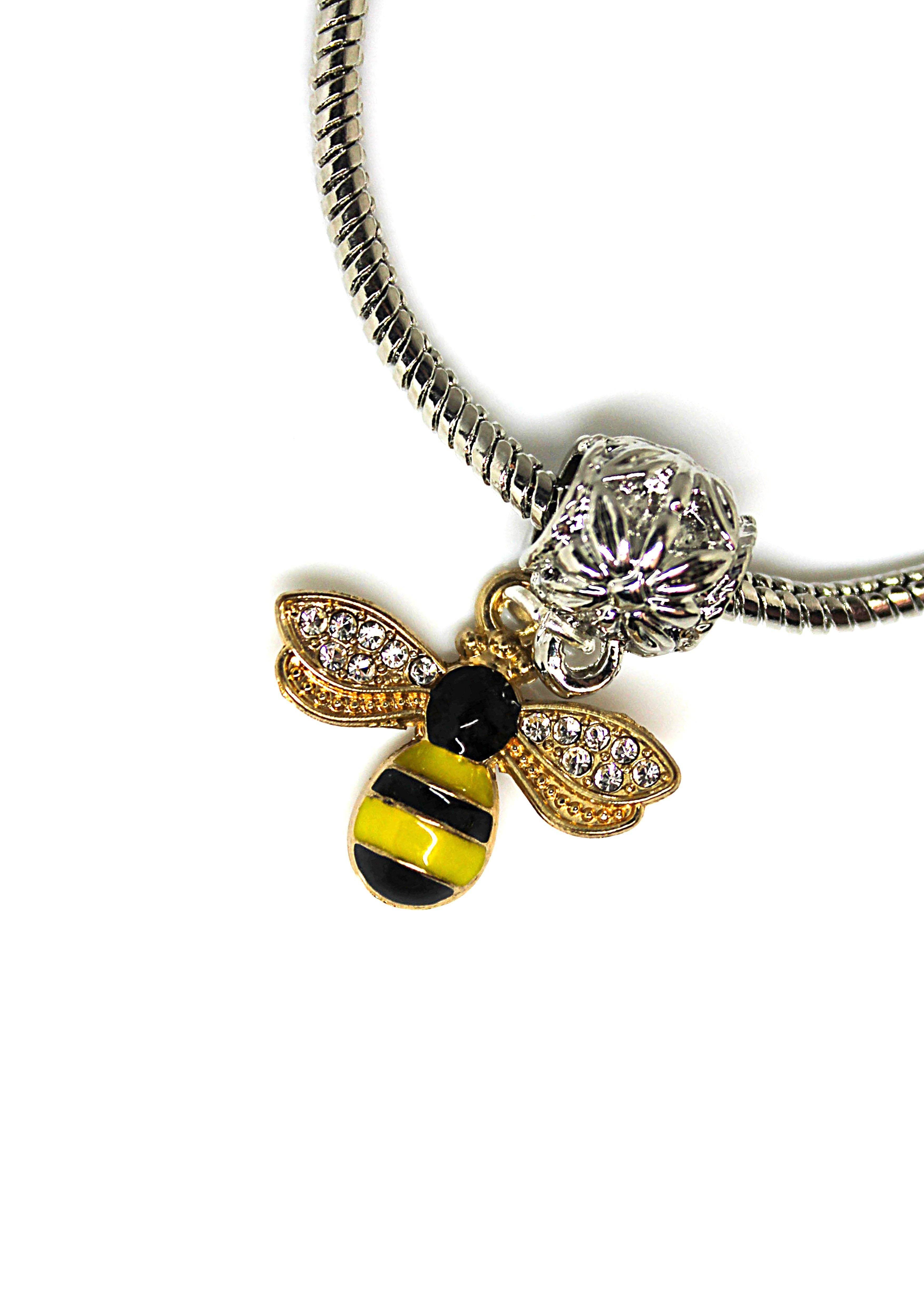 Bee - Charm Bracelet - Jungle Jewels