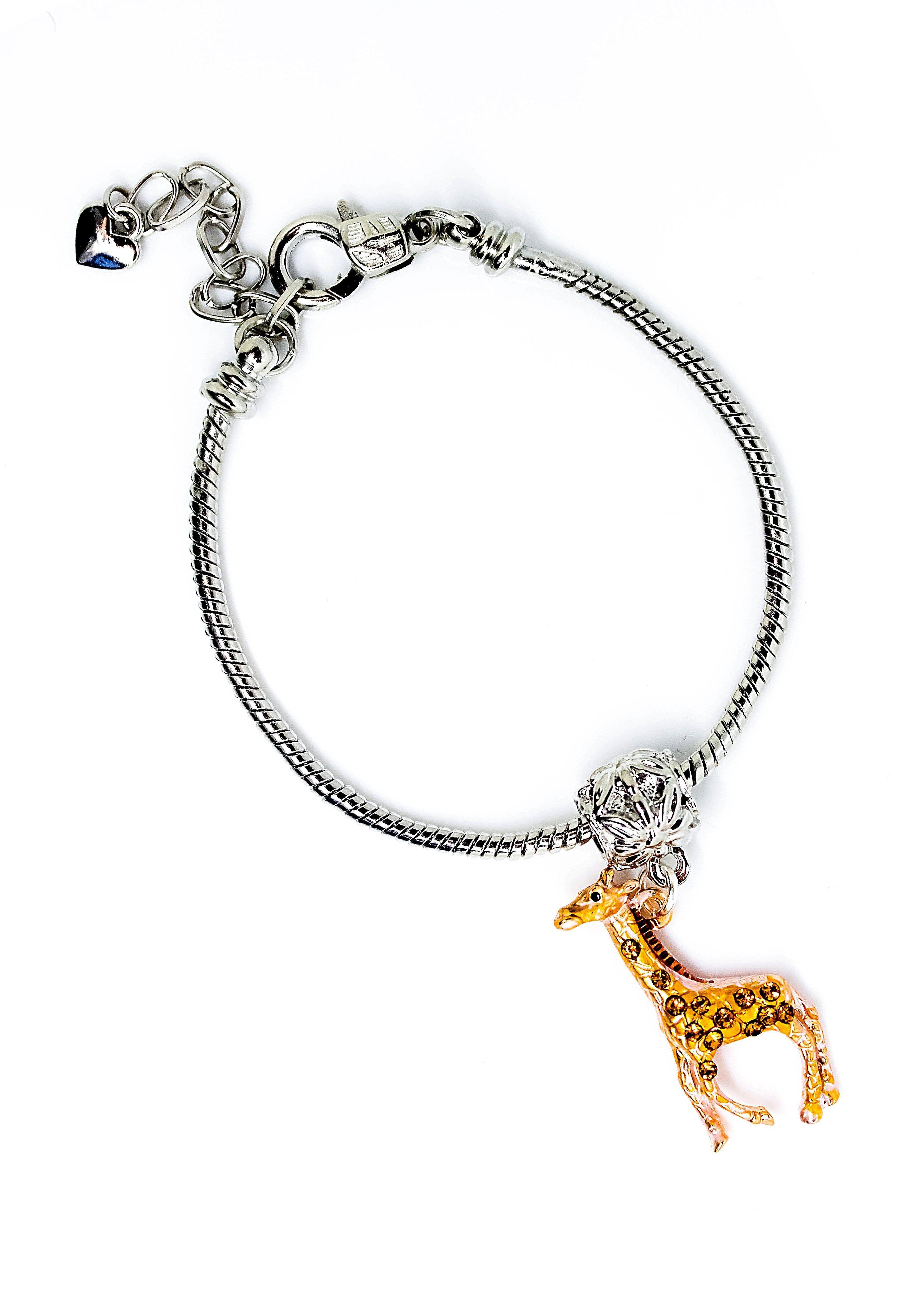 Giraffe - Charm Bracelet - Jungle Jewels