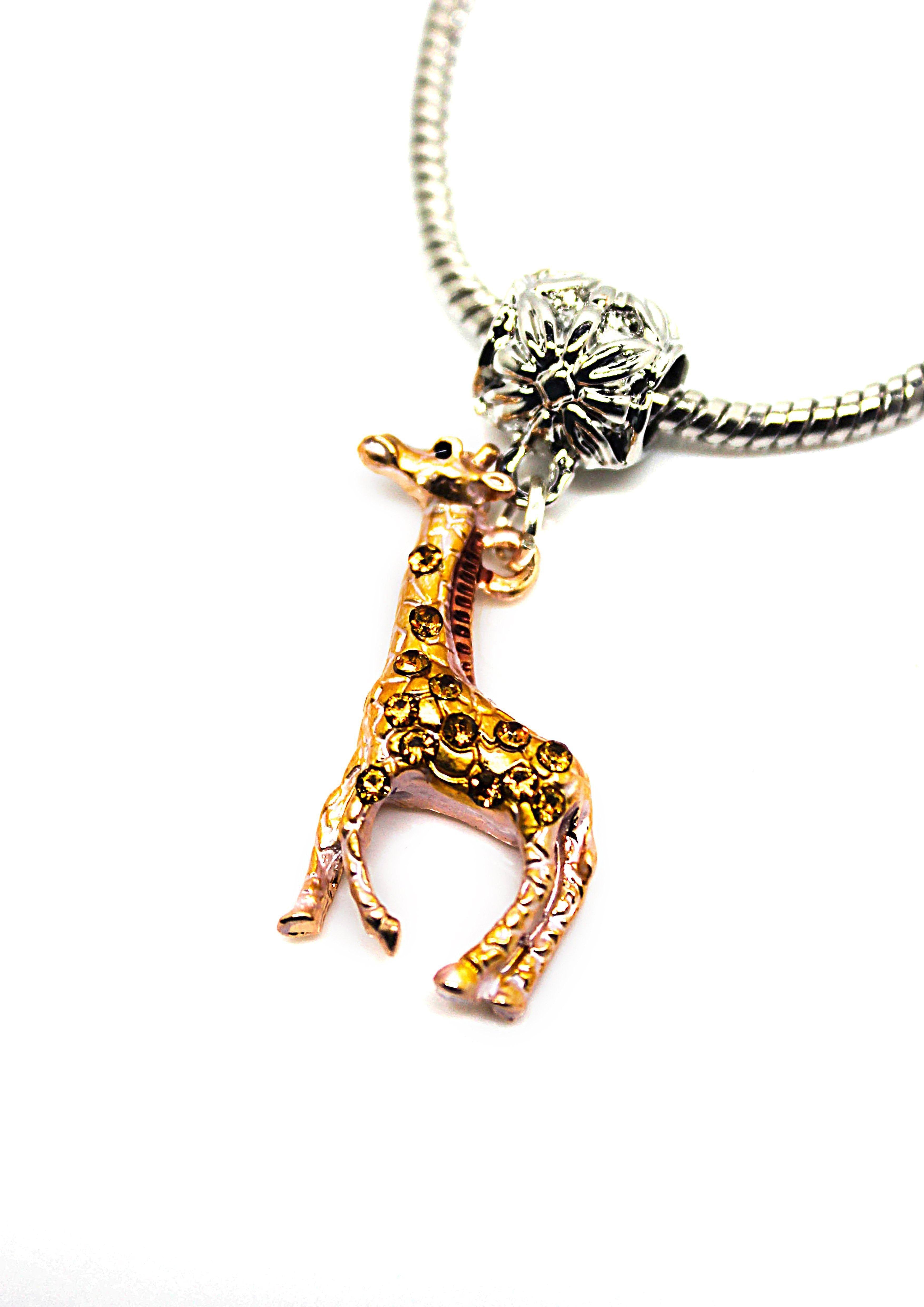 Giraffe - Charm Bracelet - Jungle Jewels