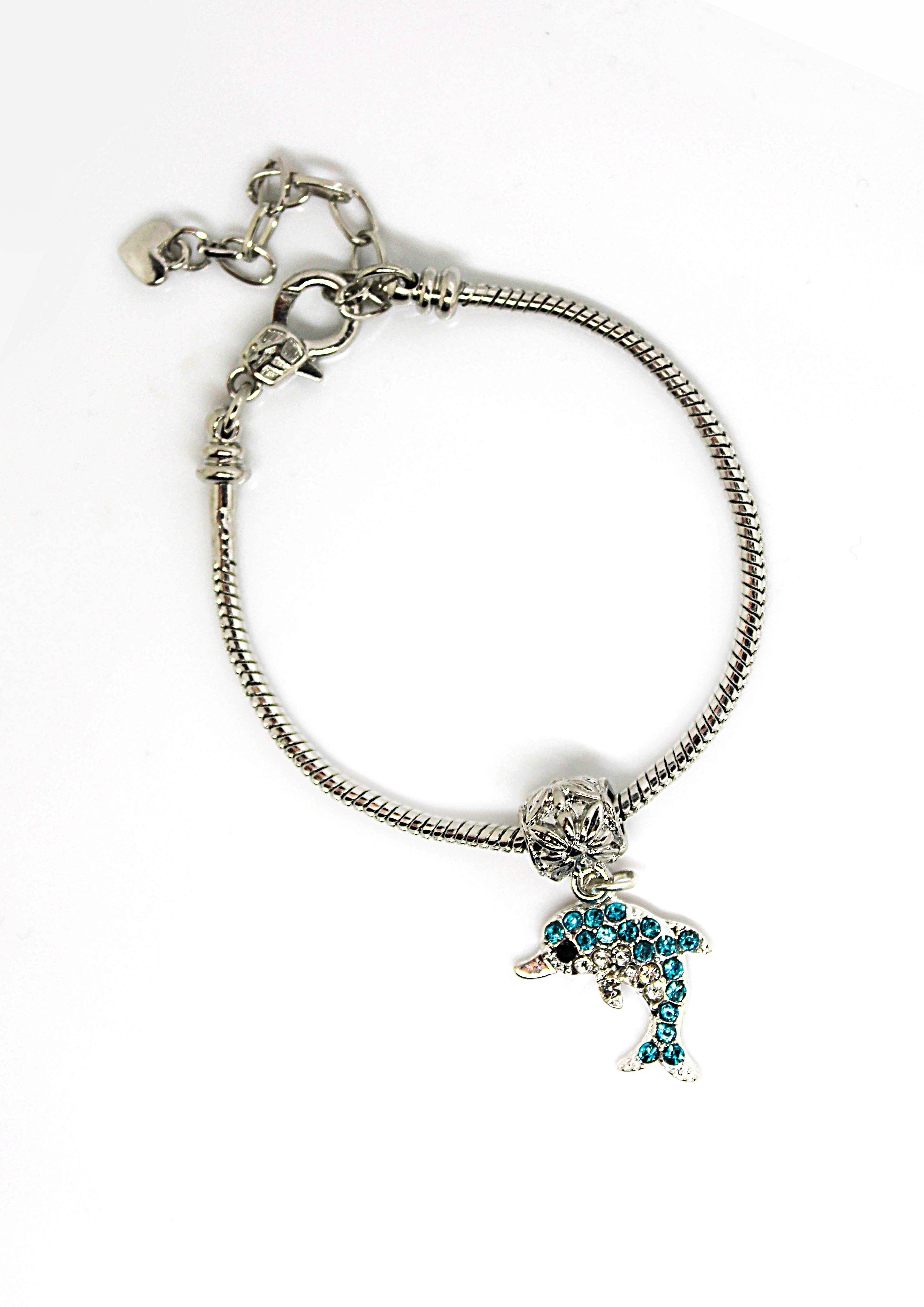 Dolphin - Charm Bracelet - Jungle Jewels