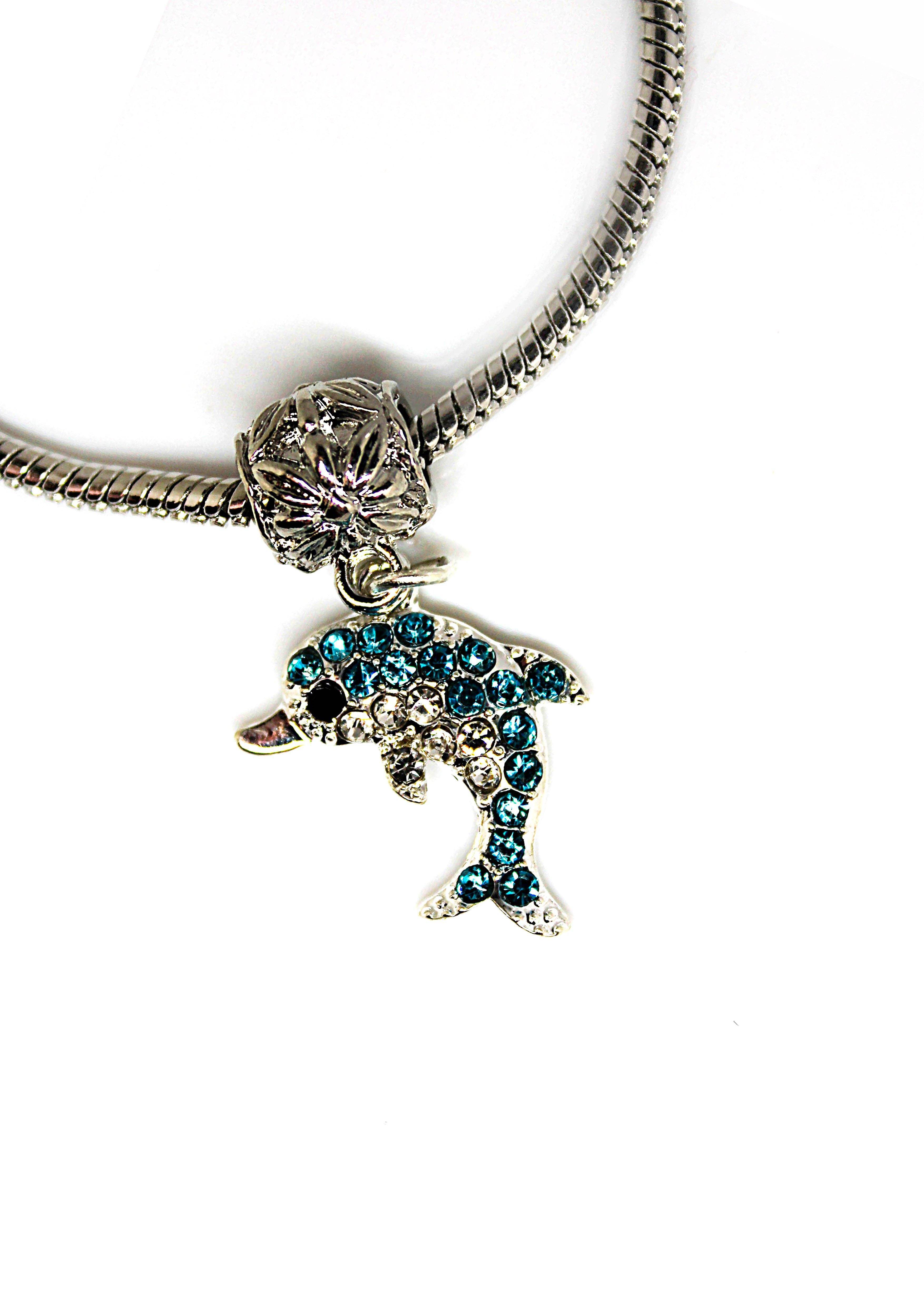 Dolphin - Charm Bracelet - Jungle Jewels