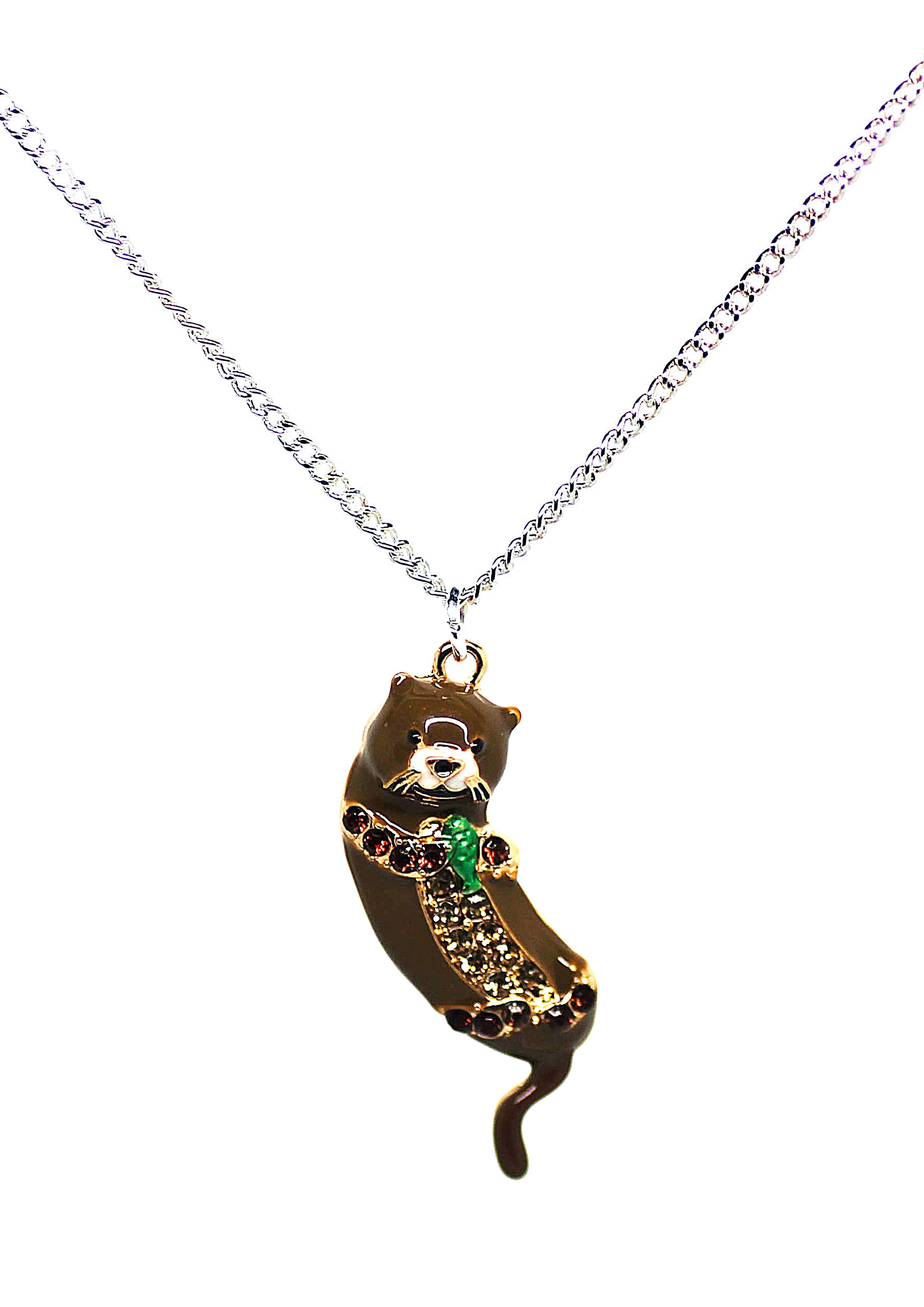 Otter -  Necklace - Jungle Jewels