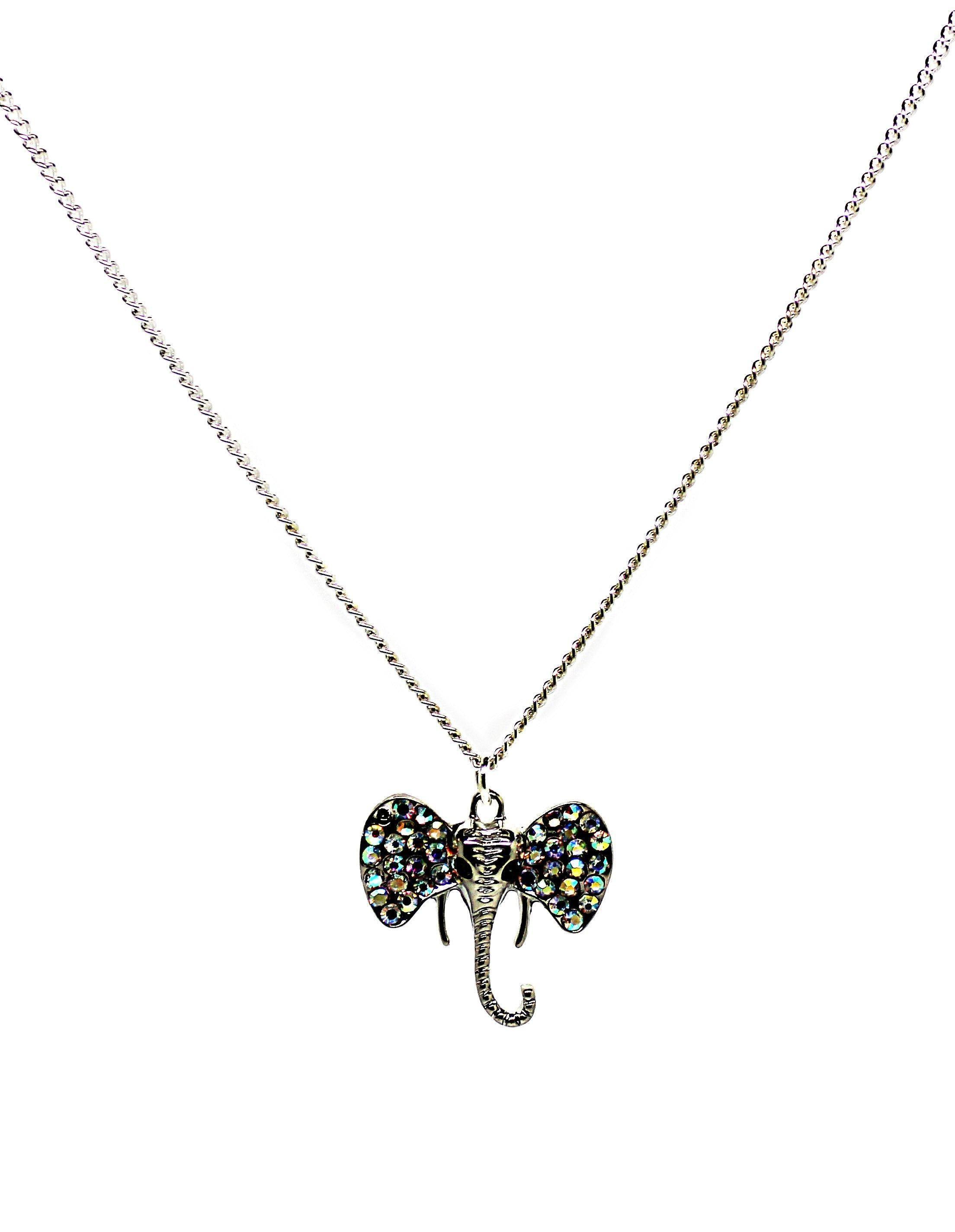 Elephant Head -  Necklace - Jungle Jewels