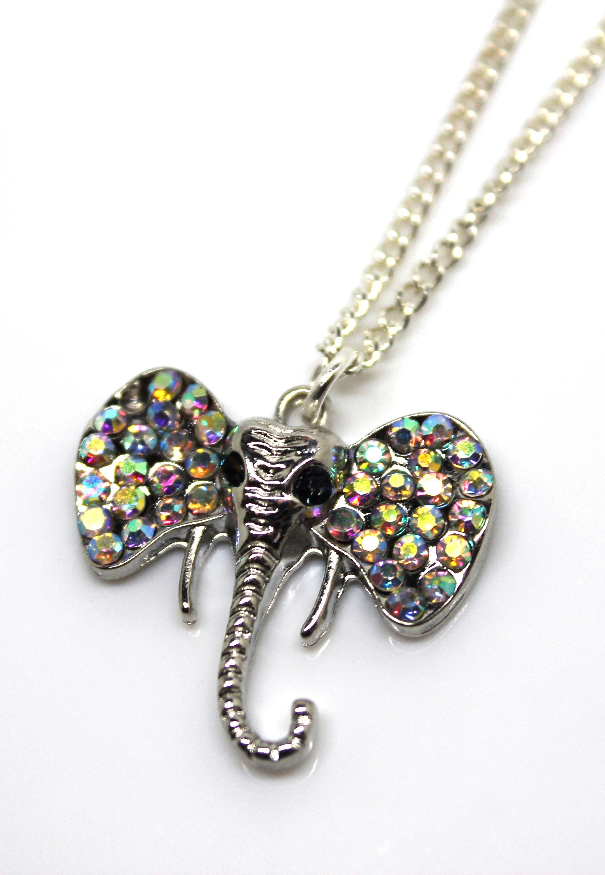 Elephant Head -  Necklace - Jungle Jewels