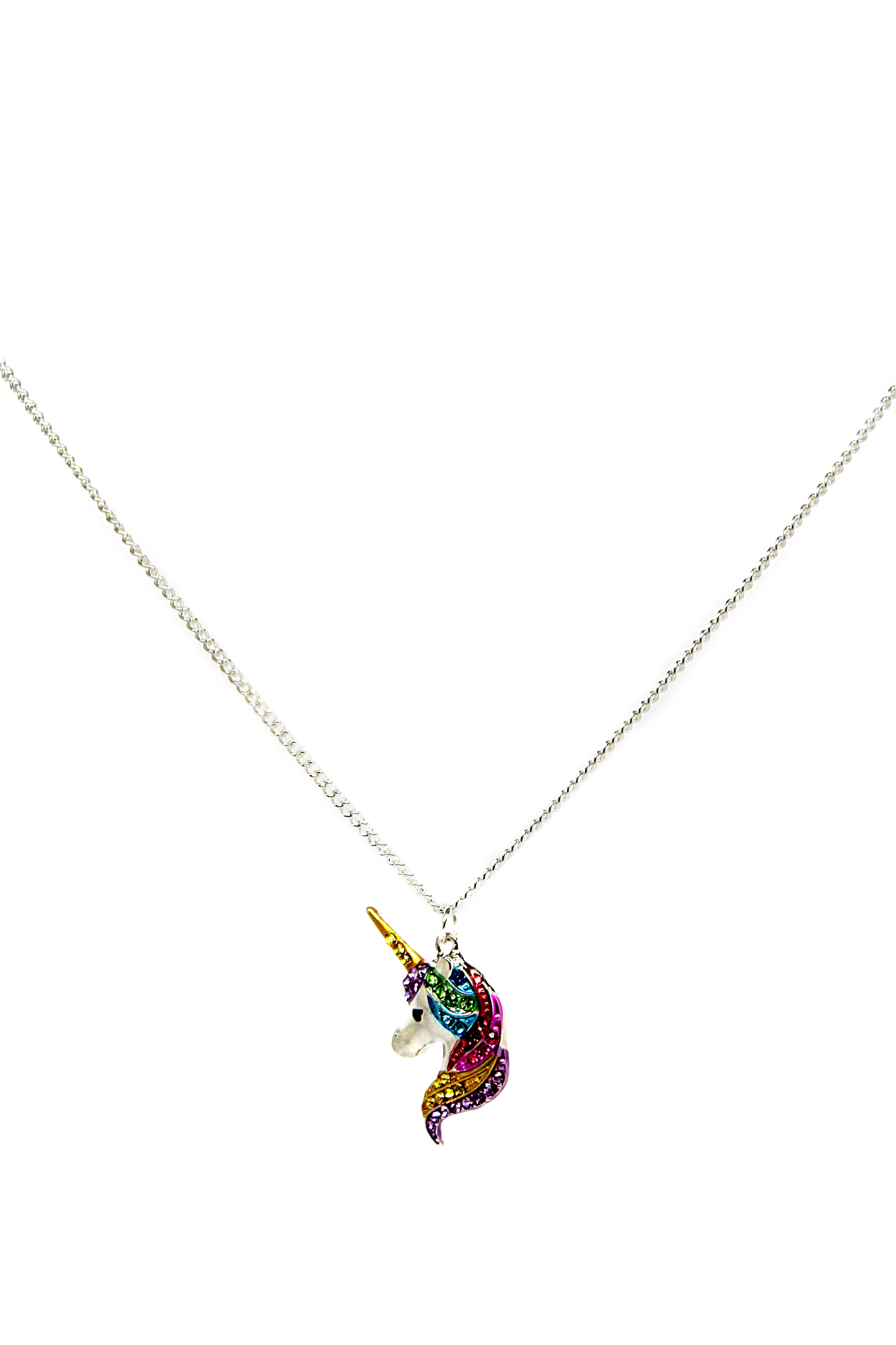 Unicorn Head -  Necklace