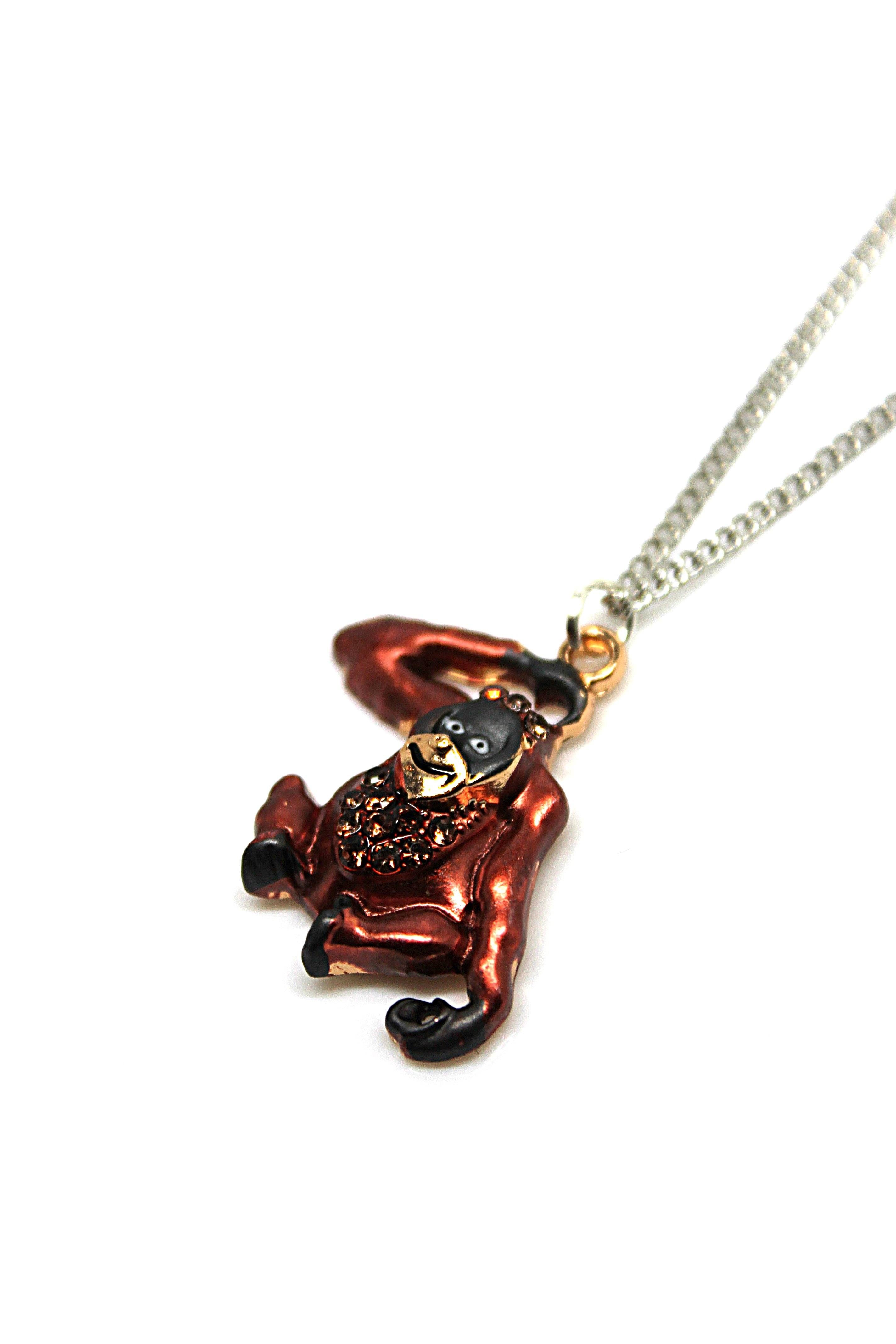 Orangutan -  Necklace - Jungle Jewels