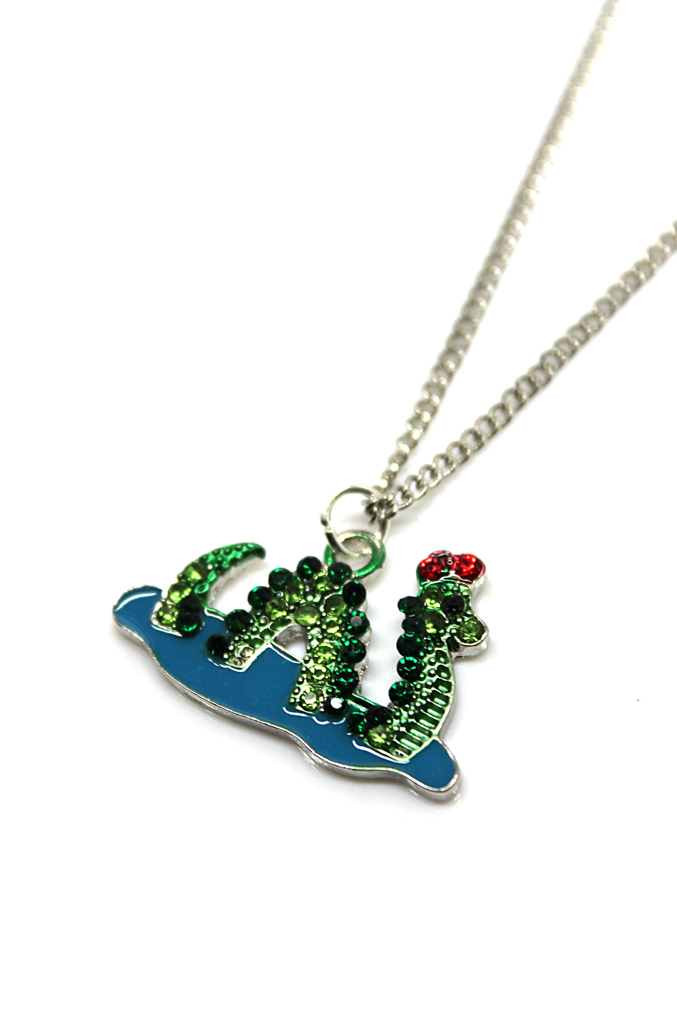 Nessie in Hat -  Necklace - Jungle Jewels