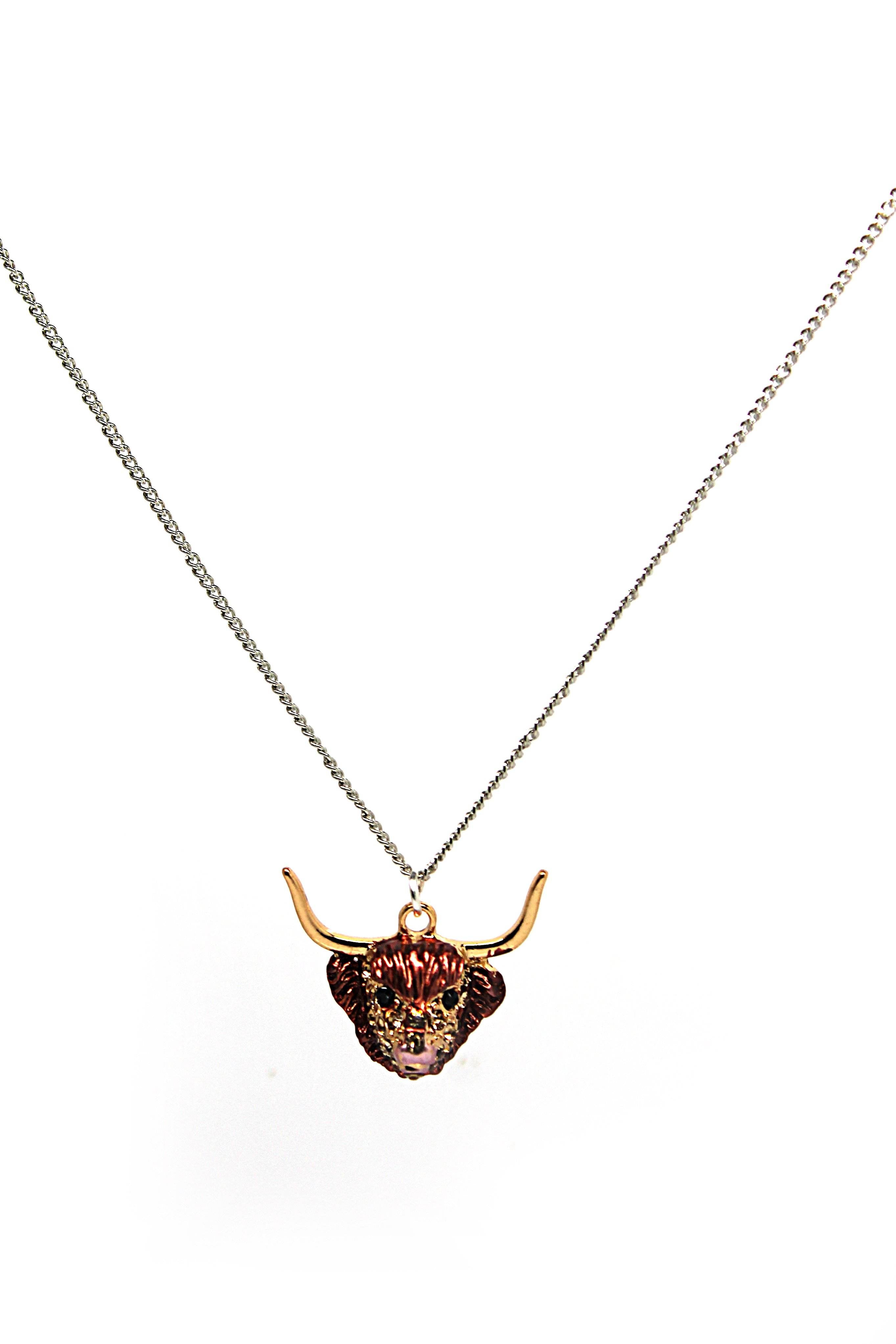 Highland Cow -  Necklace - Jungle Jewels