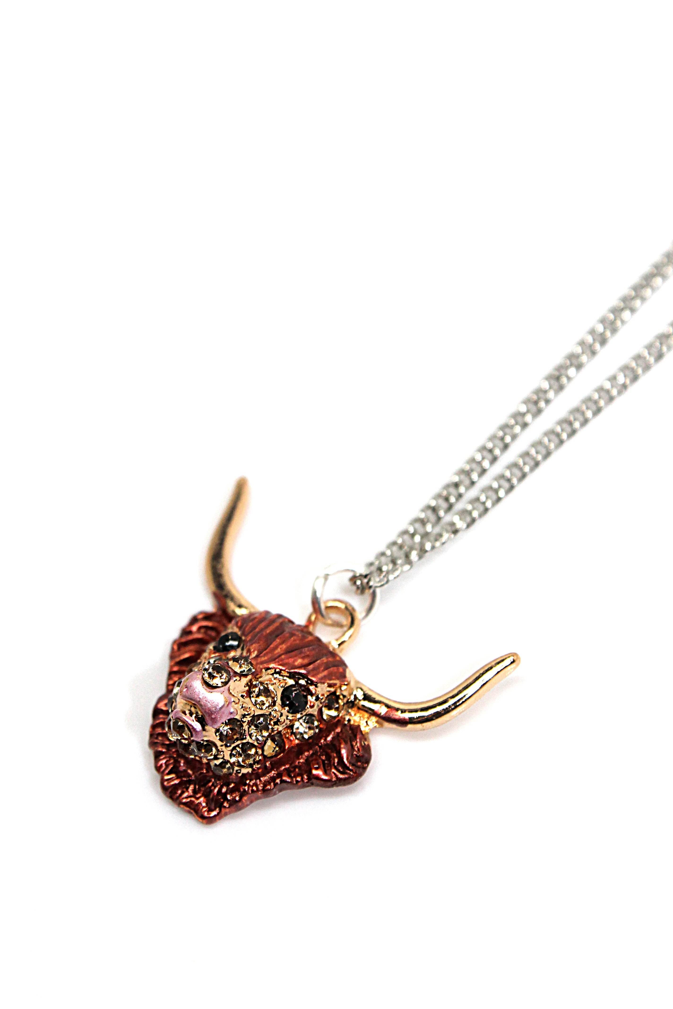 Highland Cow -  Necklace - Jungle Jewels