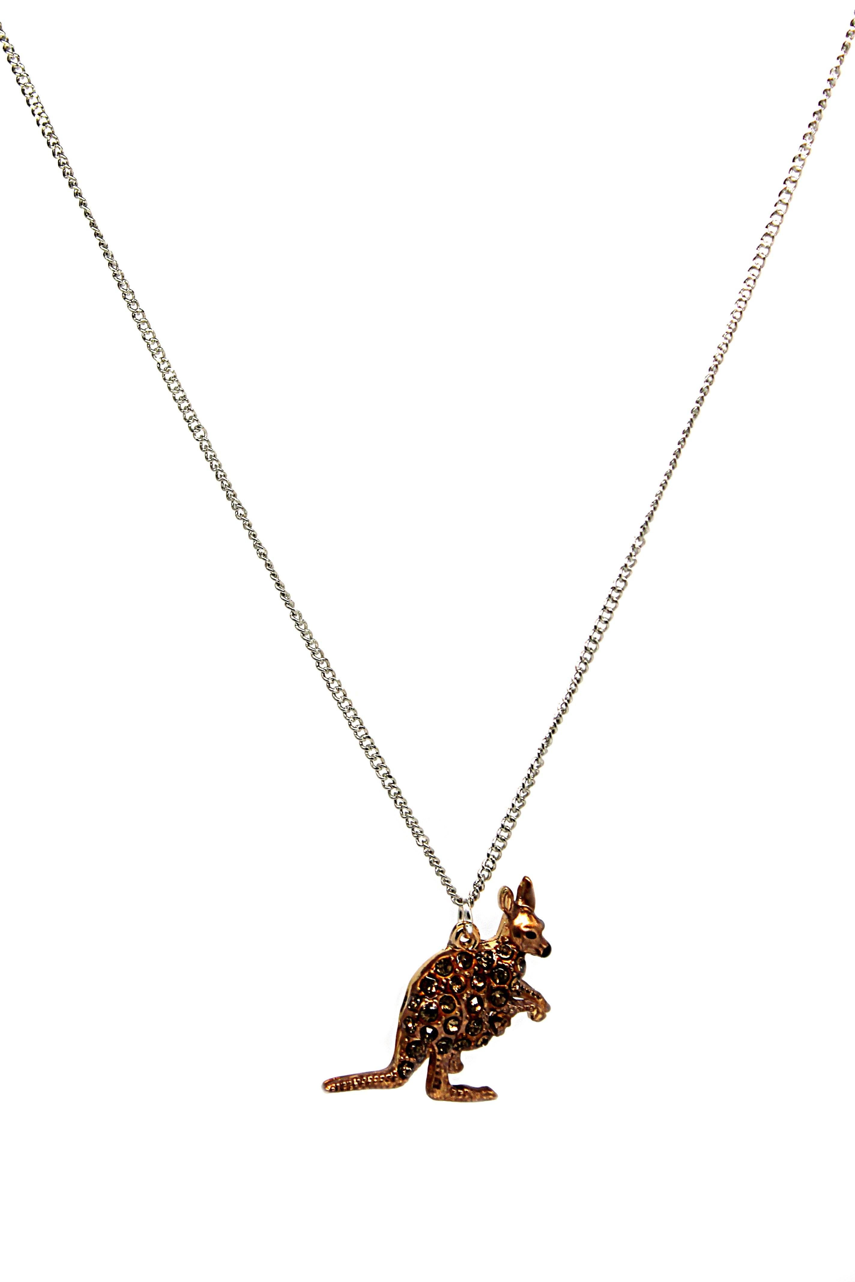 Kangaroo -  Necklace - Jungle Jewels