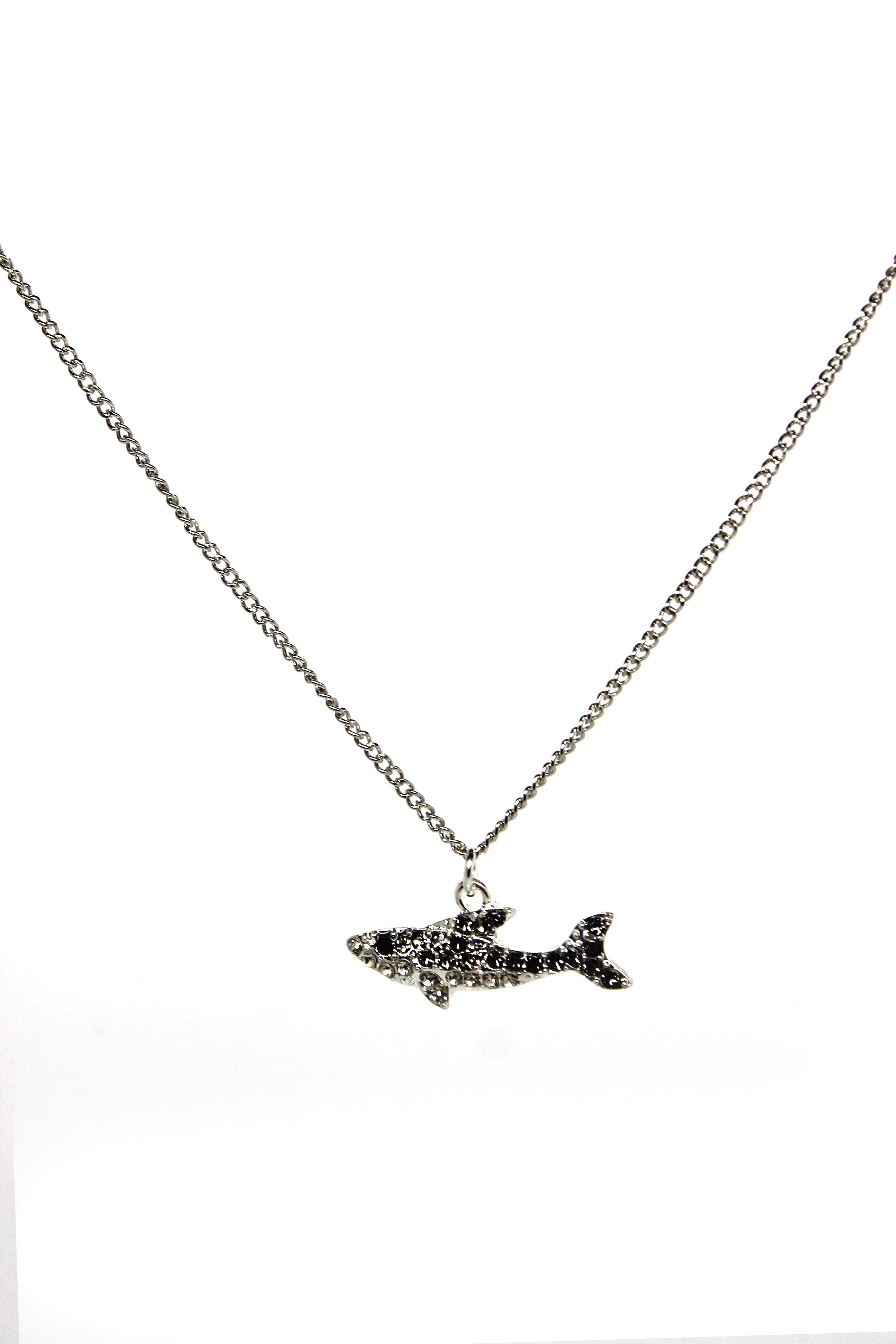 Shark - Grey  Necklace