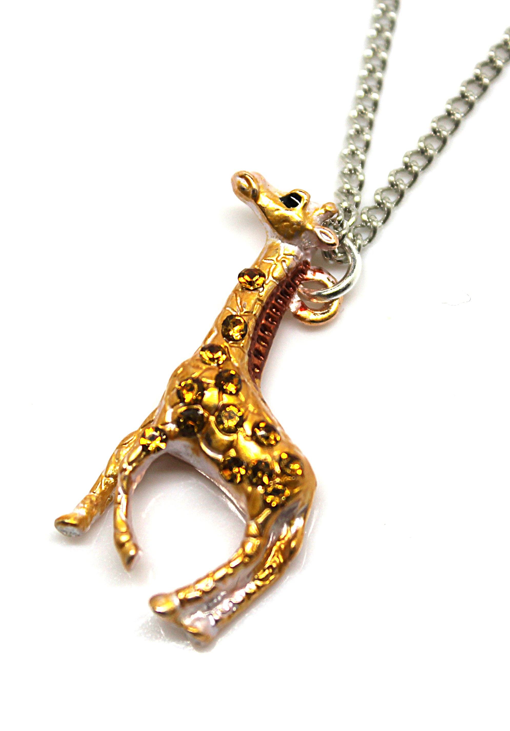 Giraffe -  Necklace - Jungle Jewels