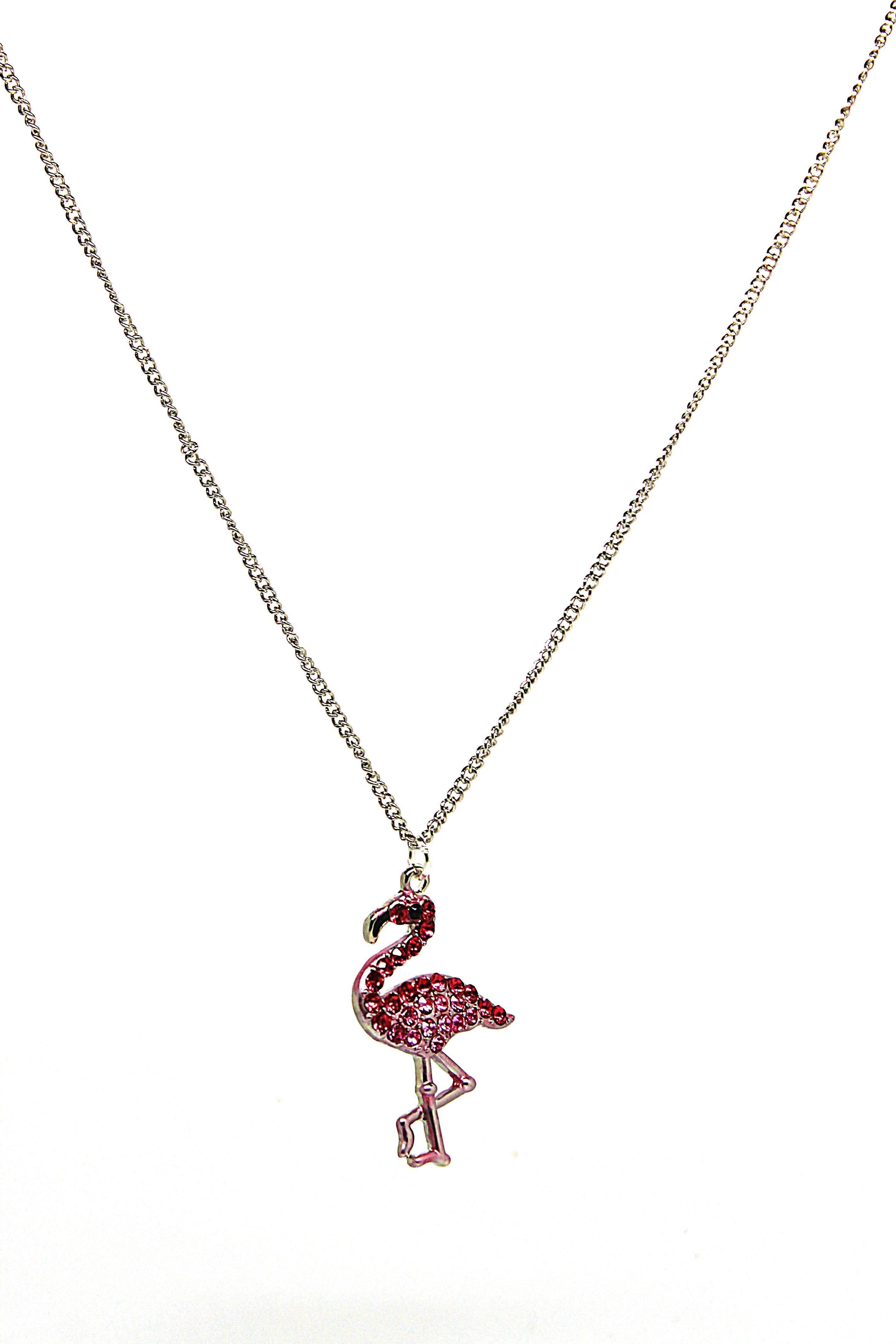 Flamingo Large -  Necklace - Jungle Jewels