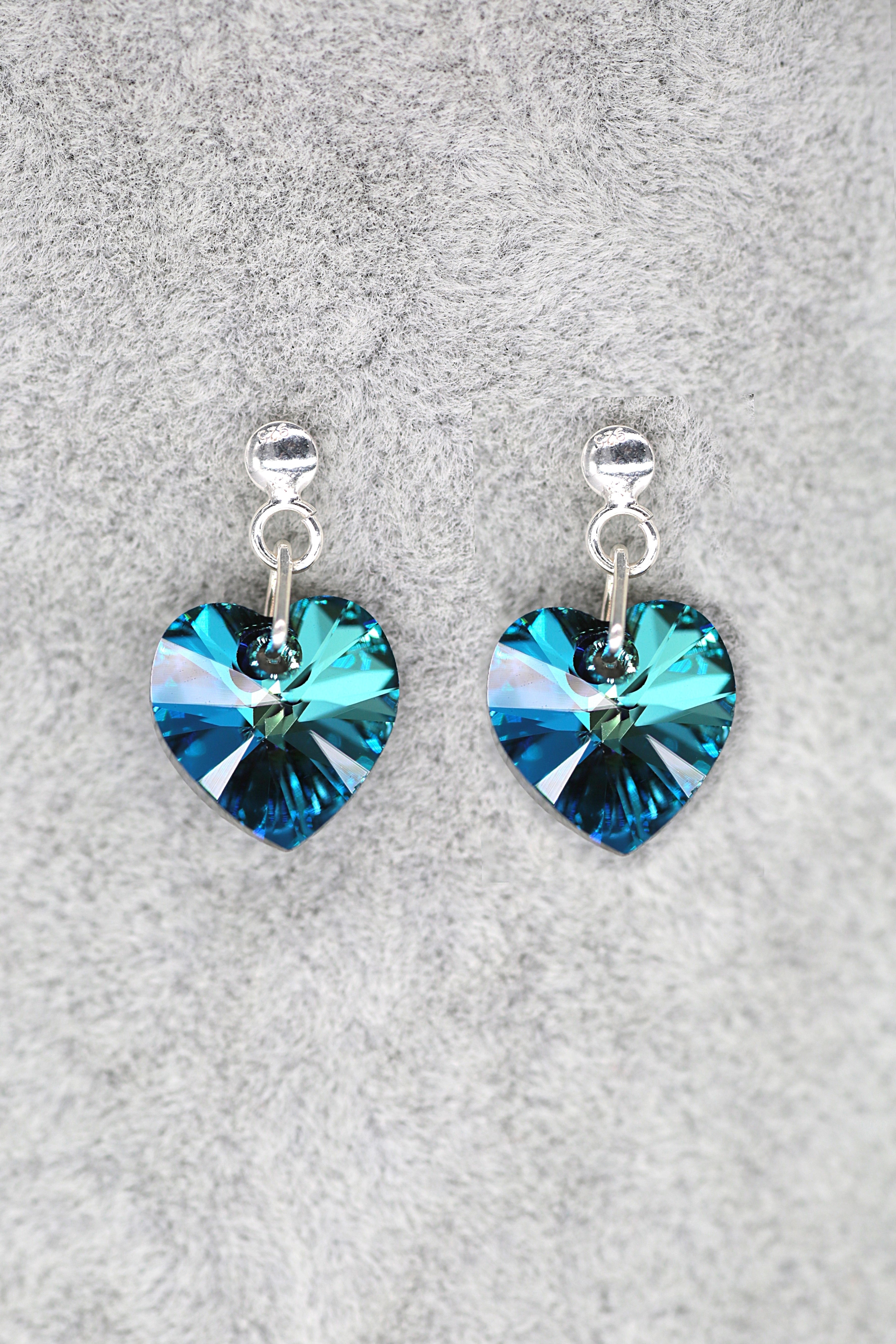 September Heart Earrings