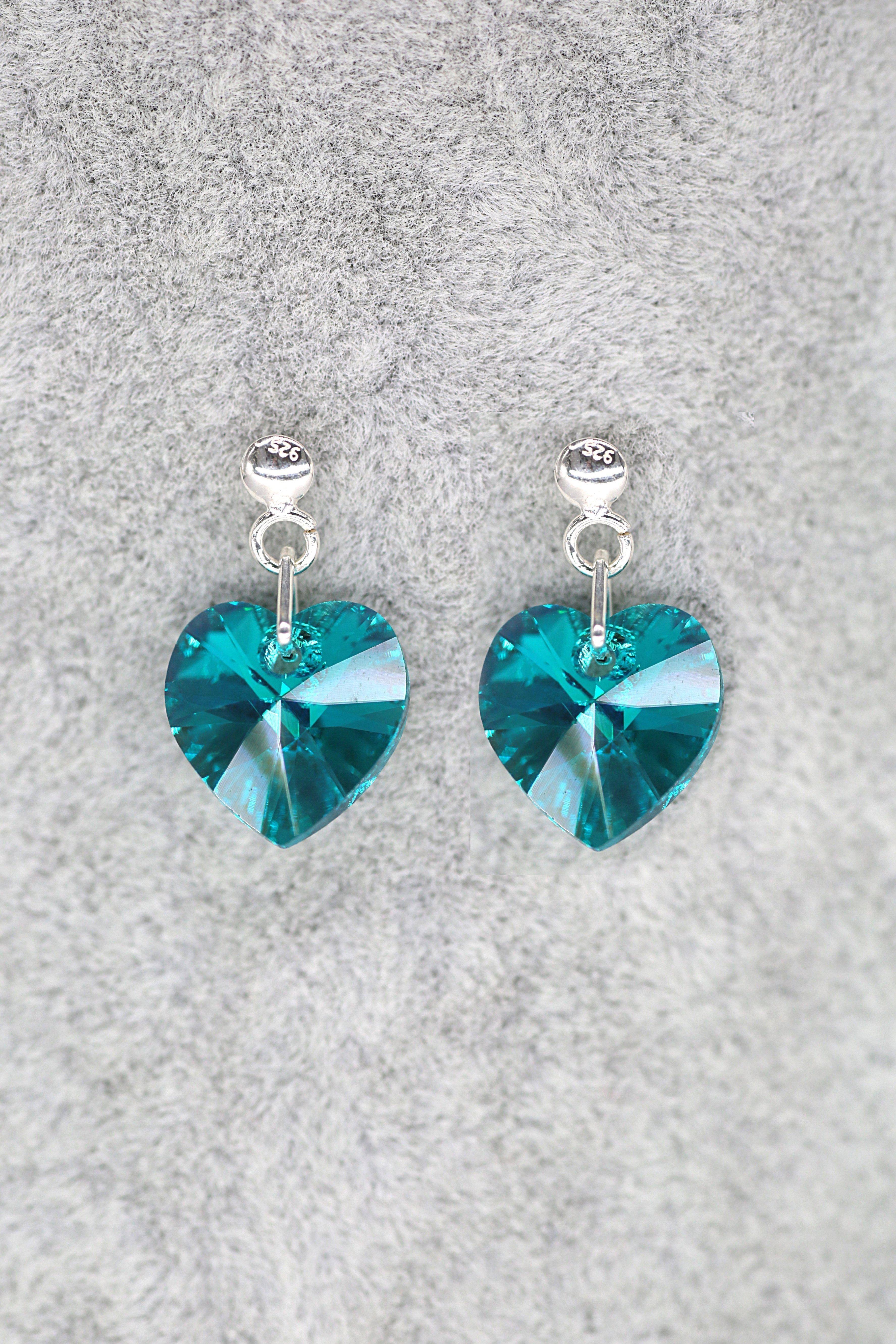 December Heart Earrings - Jungle Jewels