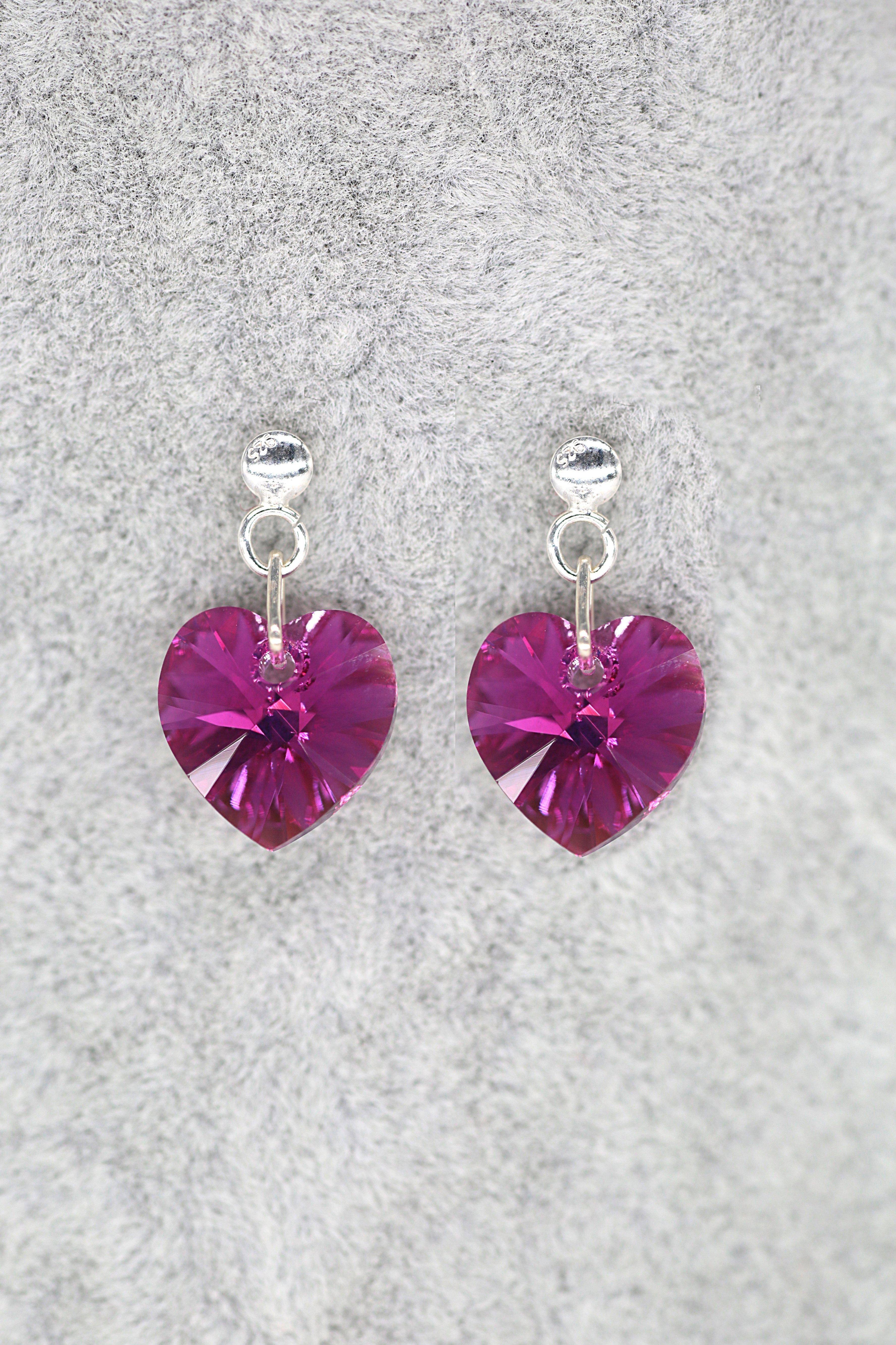 Heart Earrings - Jungle Jewels