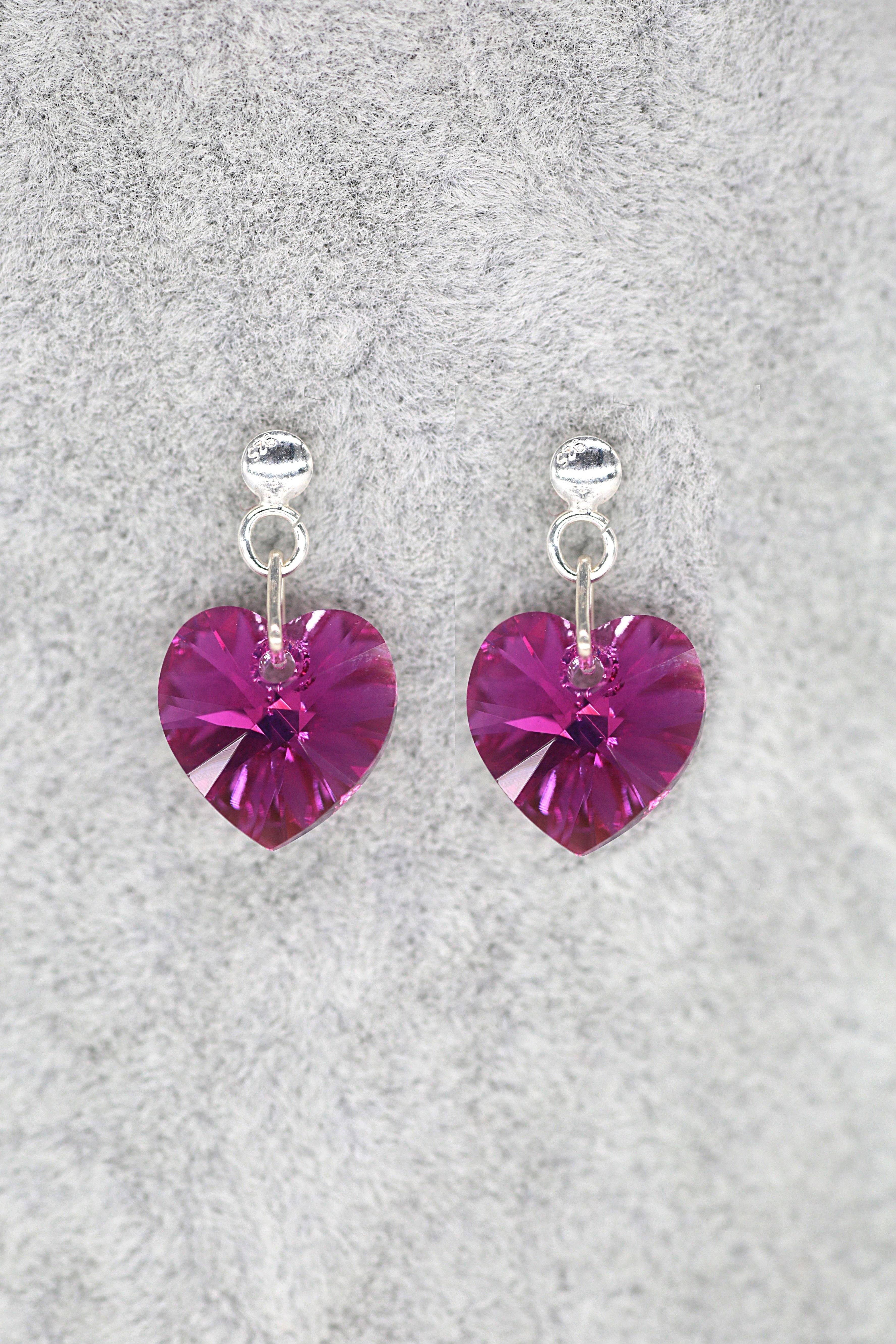 July Heart Earrings - Jungle Jewels