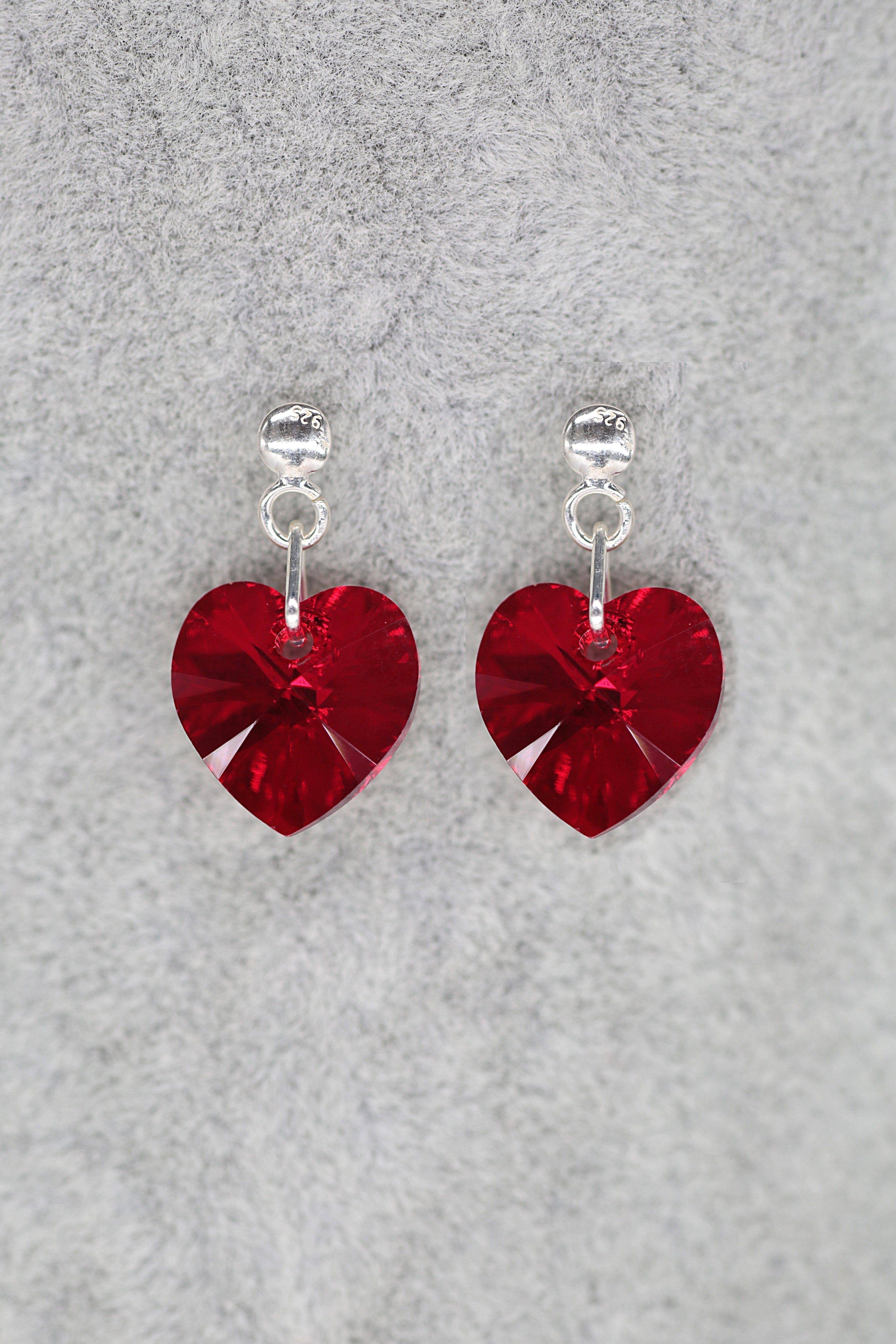 January Heart Earrings - Jungle Jewels