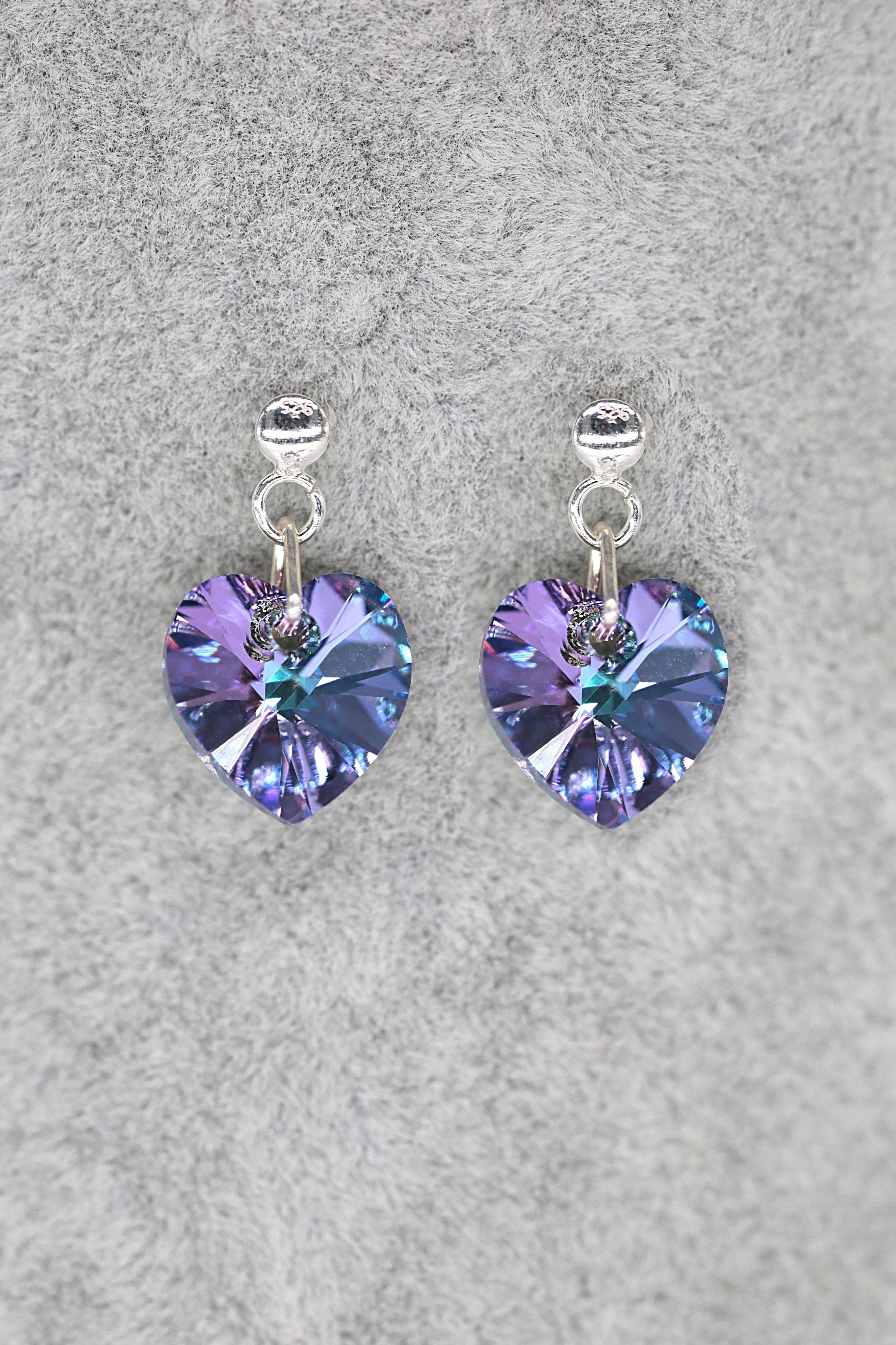 Heart Earrings - Jungle Jewels