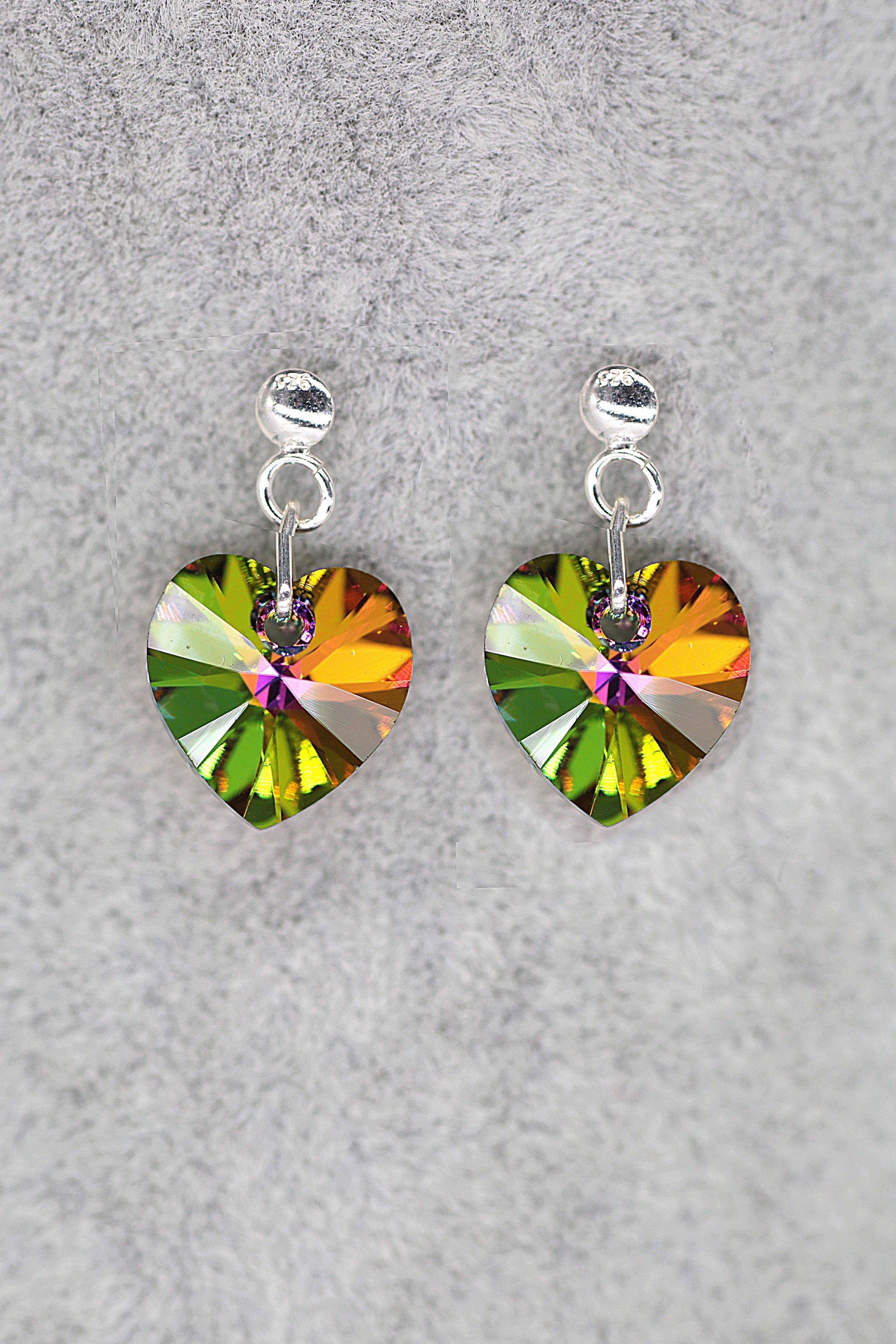 Heart Earrings - Jungle Jewels