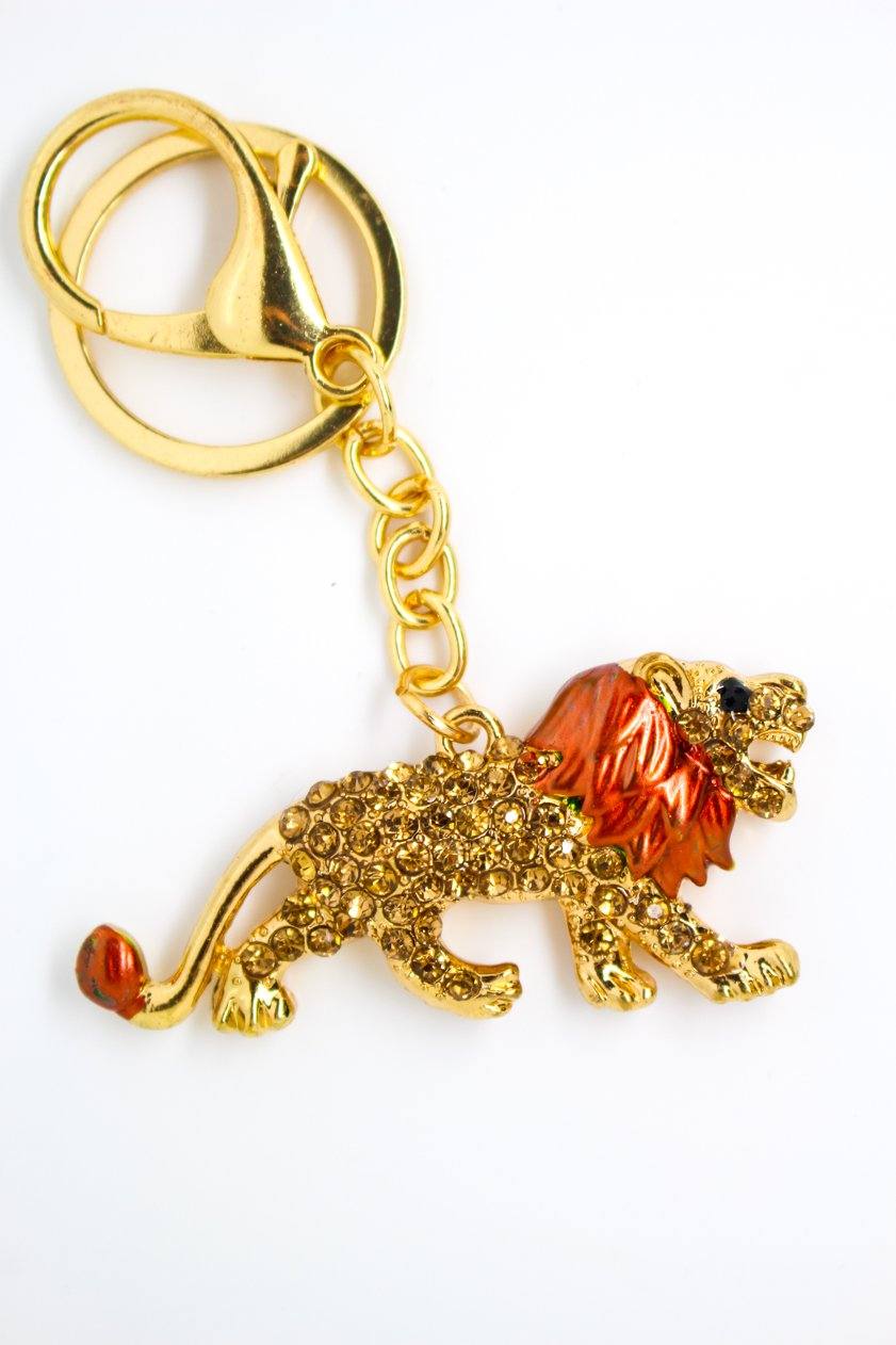 Lion Walking Keyring - Jungle Jewels