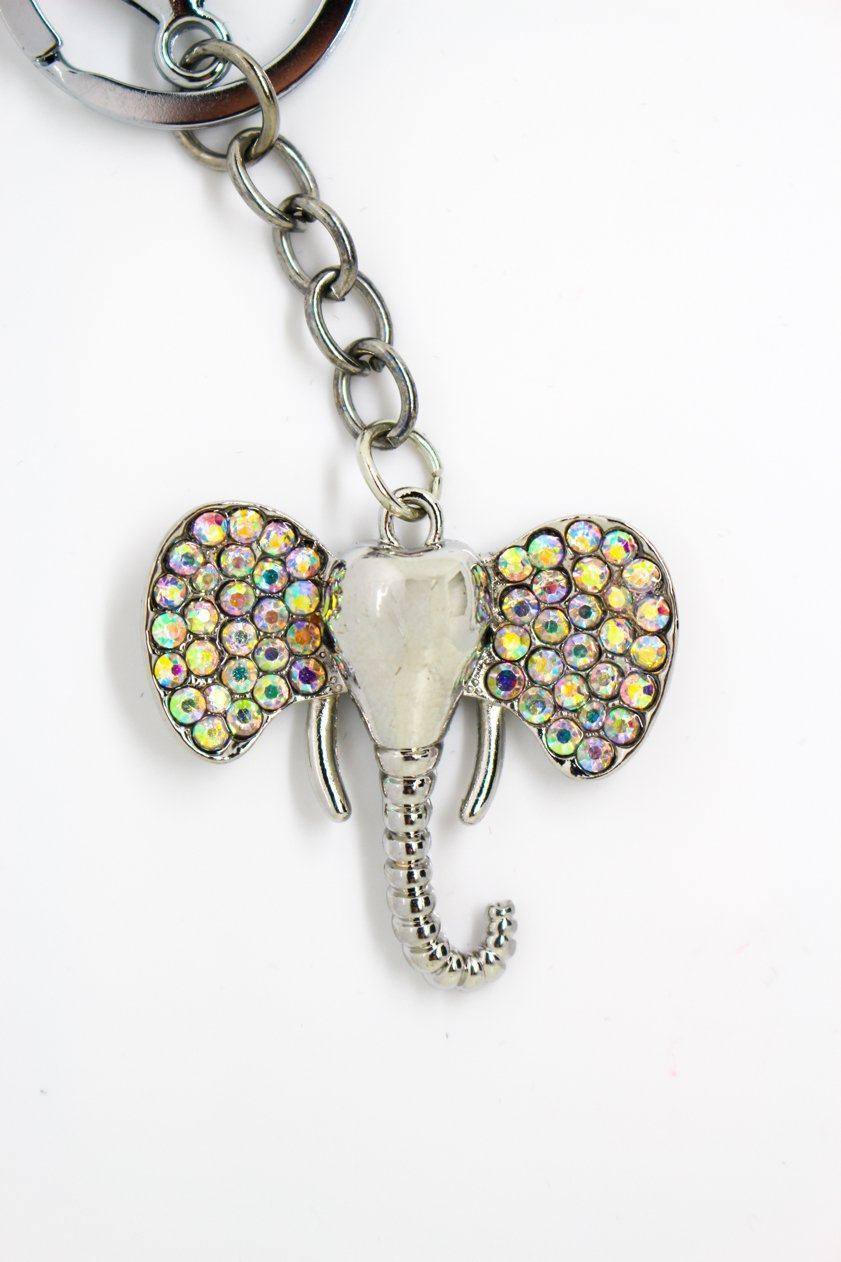 Elephant Head Keyring - Jungle Jewels