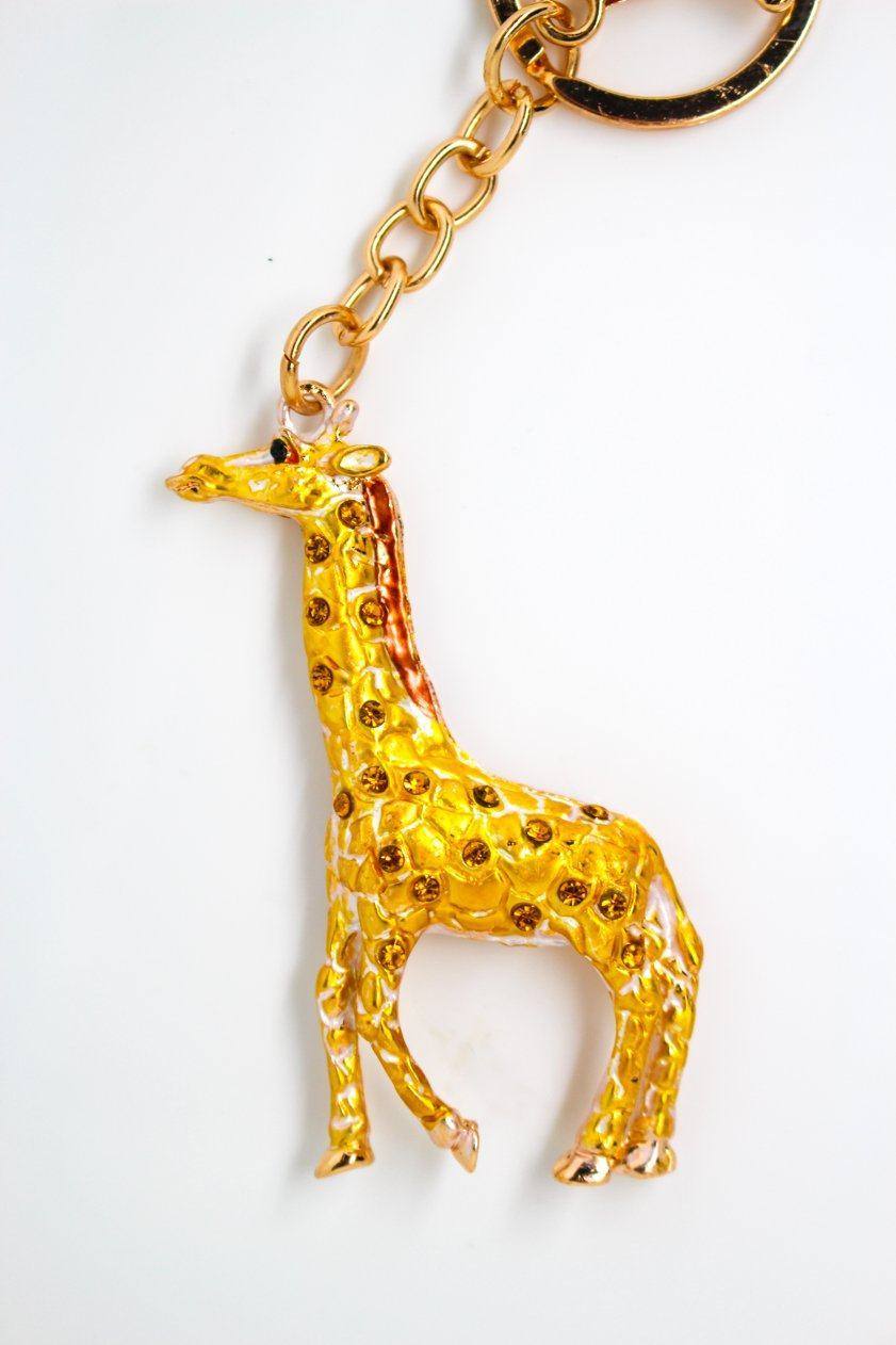 Giraffe Keyring - Jungle Jewels