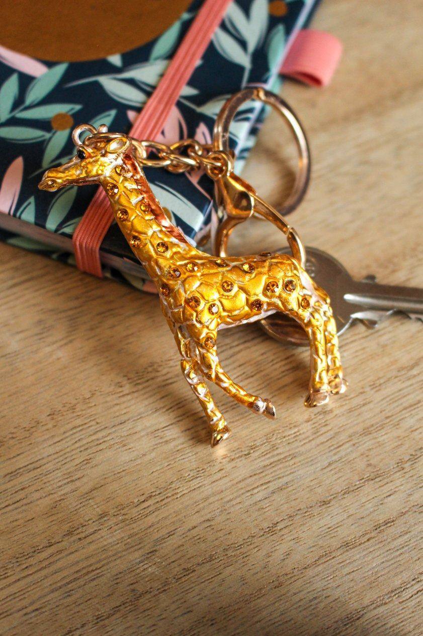 Giraffe Keyring - Jungle Jewels