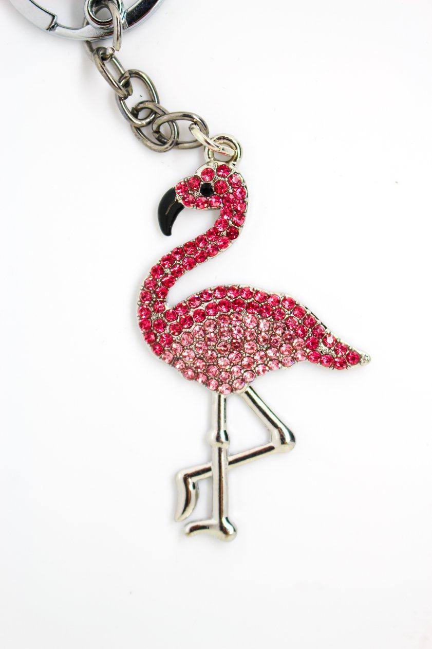 Flamingo Keyring - Jungle Jewels