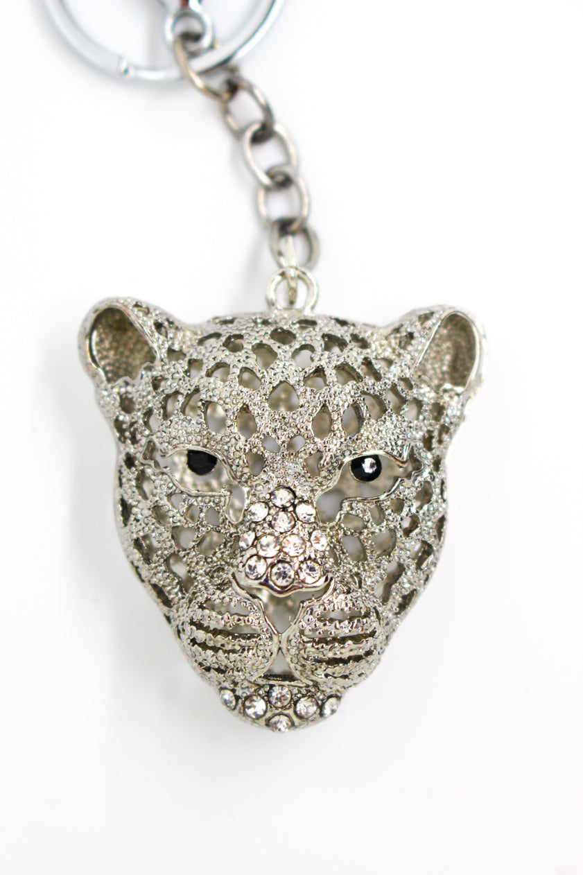 Snow Leopard Keyring